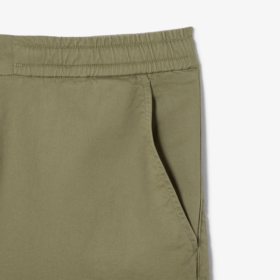 Regular Fit Stretch Cotton Shorts image number 4