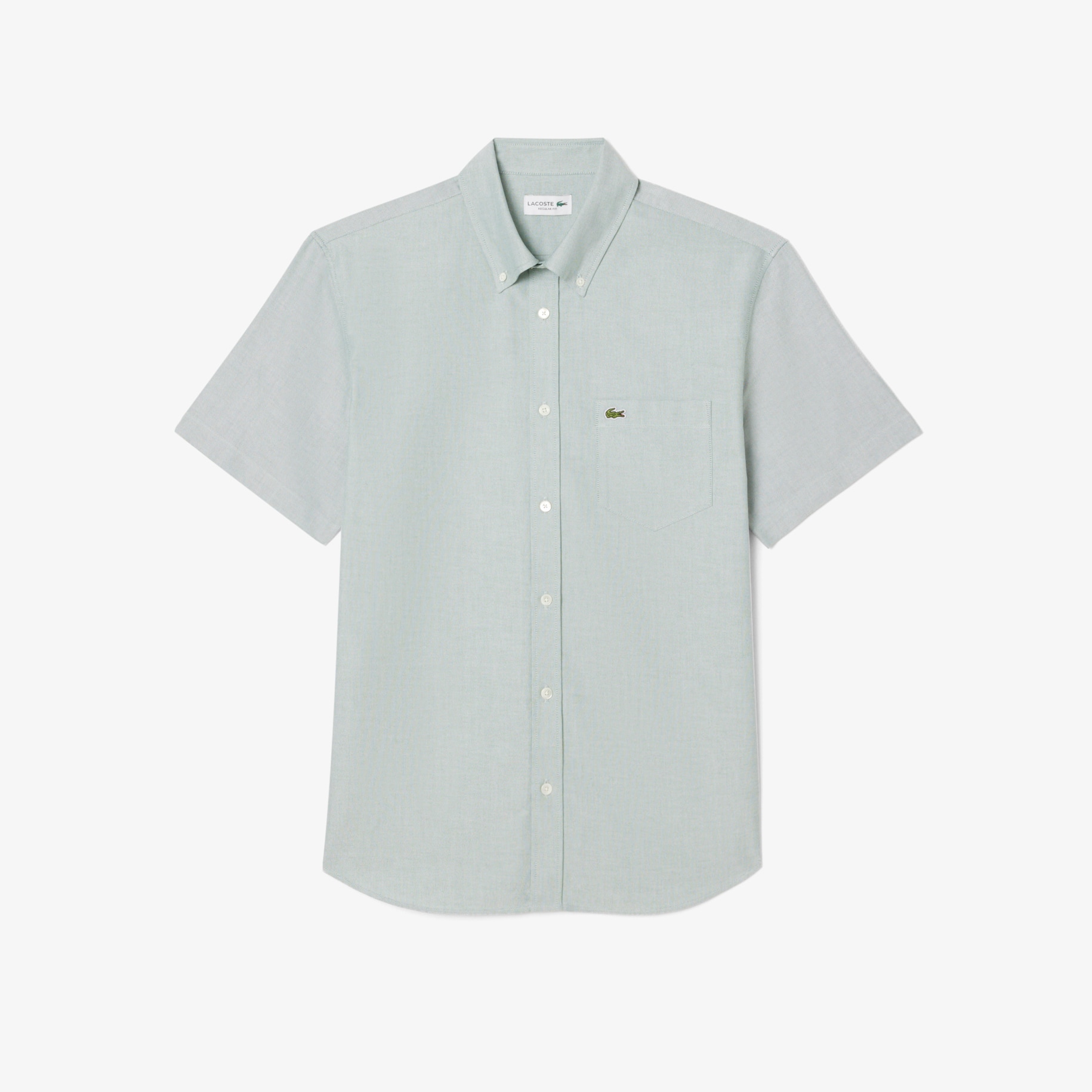Regular Fit Short Sleeved Oxford Shirt image number 3