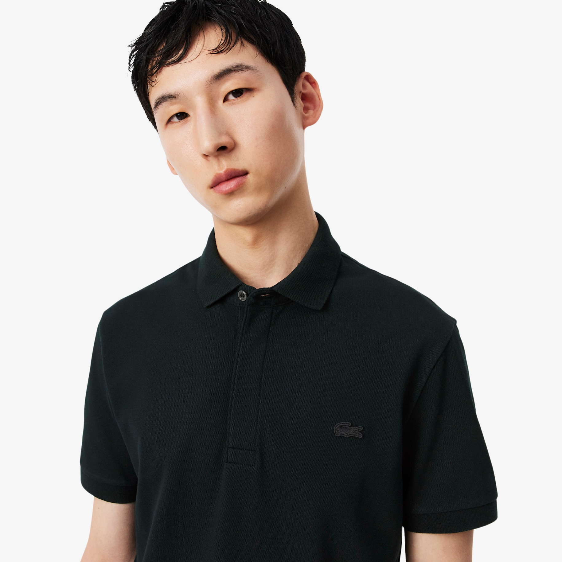 Regular Fit Paris Stretch Piqu&eacute; Polo Shirt image number 1