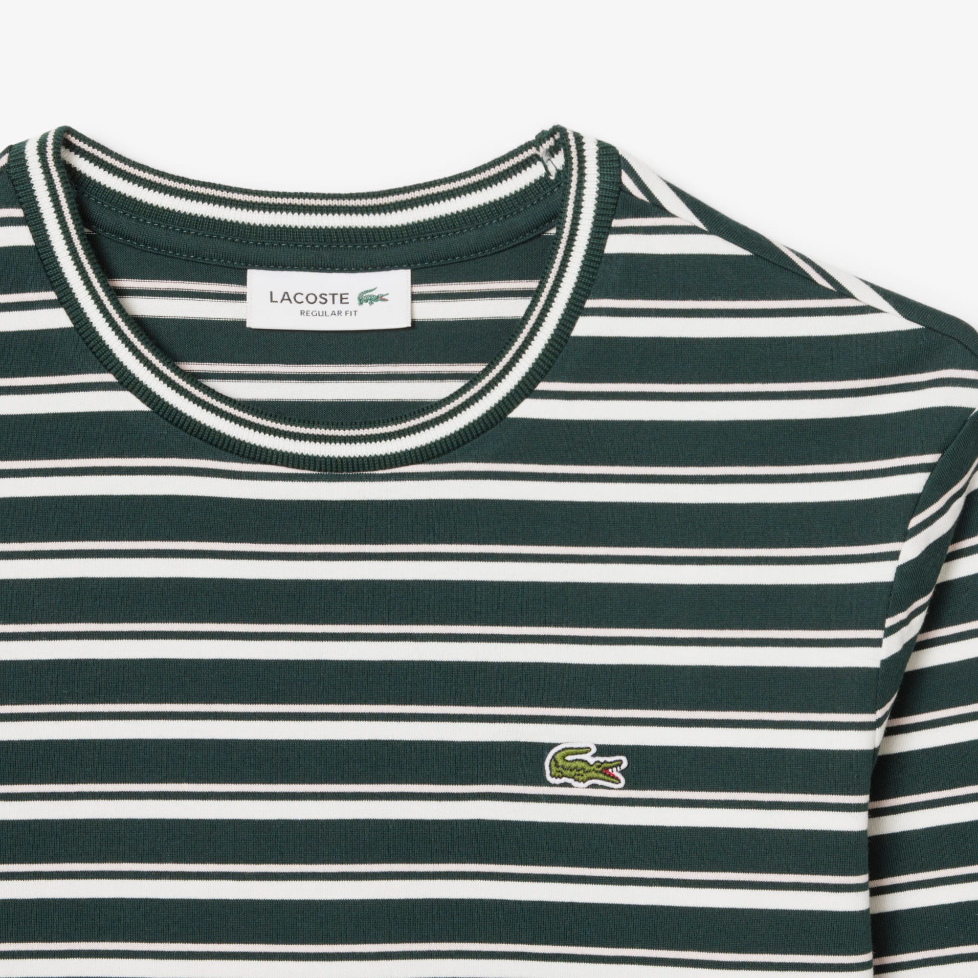 Long Sleeved Striped Jersey T-shirt image number 4