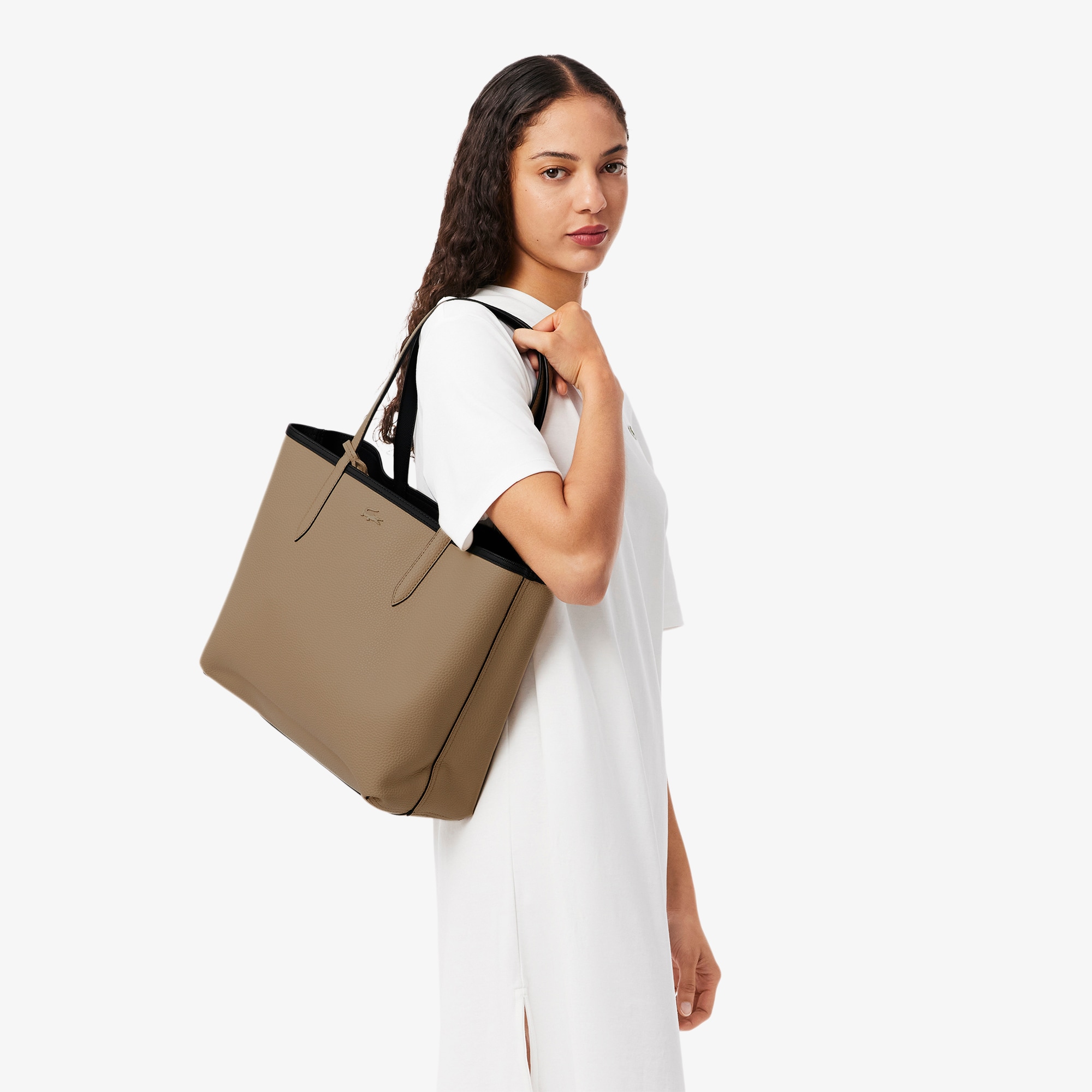 Women's Anna Reversible Bicolour Tote Bag image number 10