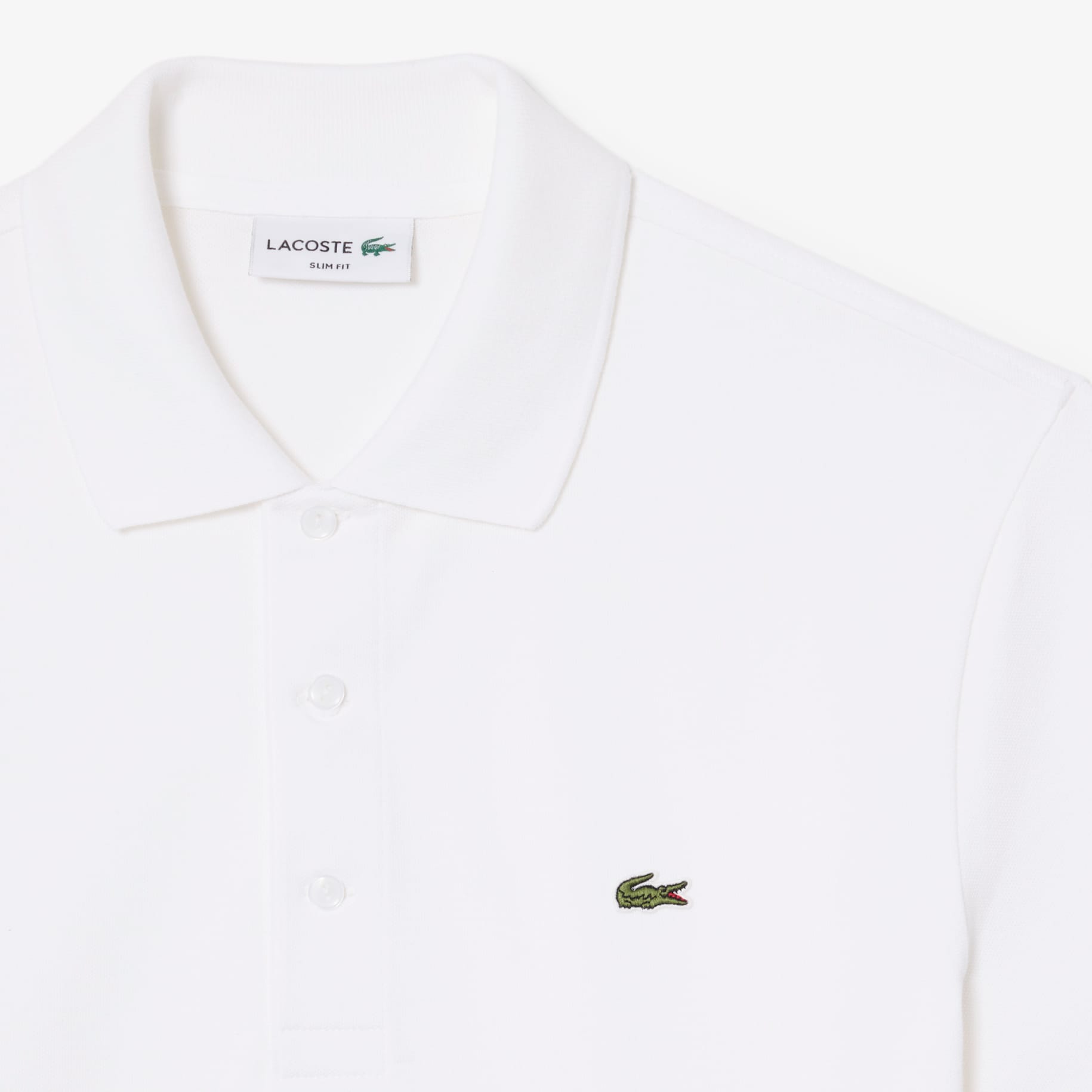 Slim Fit Stretch Piqu&eacute; Polo Shirt image number 1