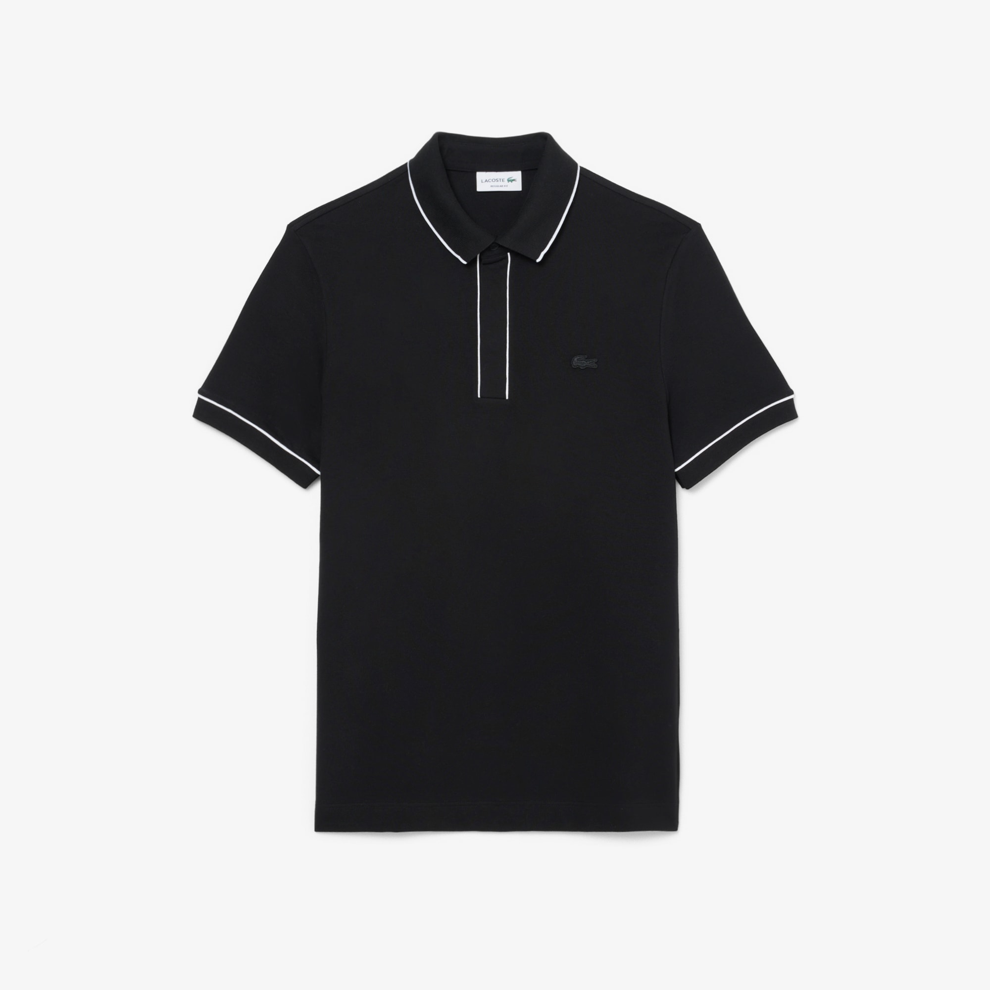 Regular Fit Paris Stretch Piqu&eacute; Polo Shirt image number 3