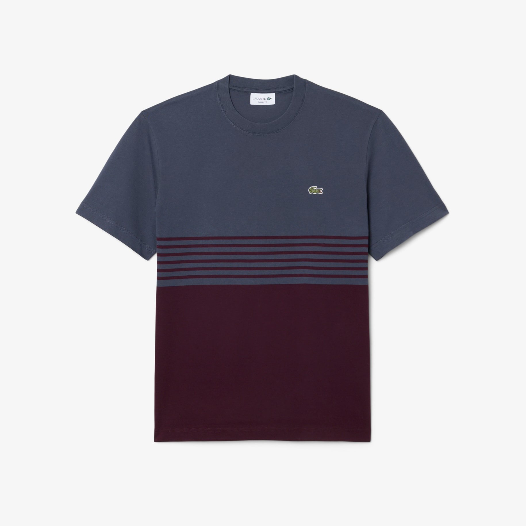 Striped Jersey Colour-block T-shirt image number 3