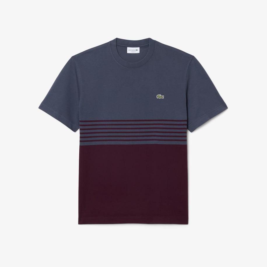Striped Jersey Colour-block T-shirt image number 3