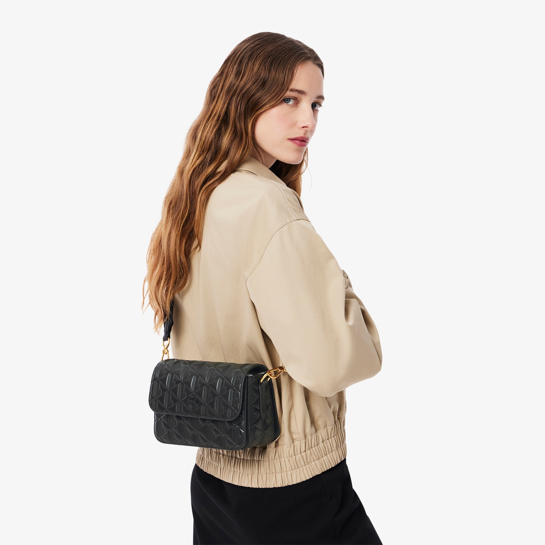 Maheki Leather Messenger Bag image number 6