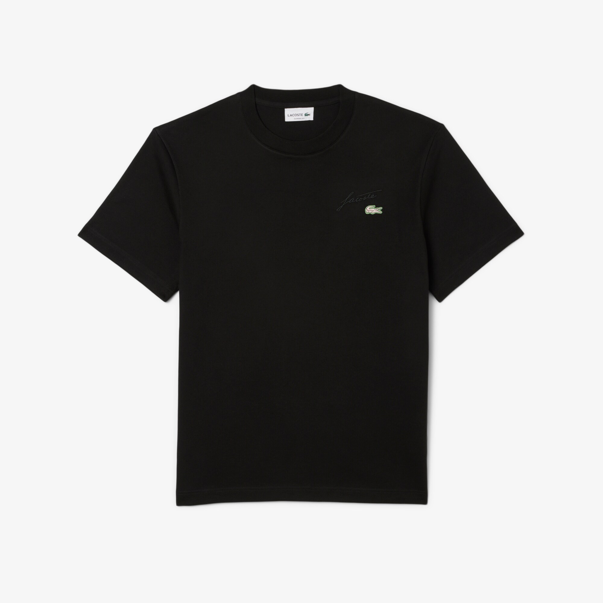 Heavy Jersey Embroidered Signature T-shirt image number 3