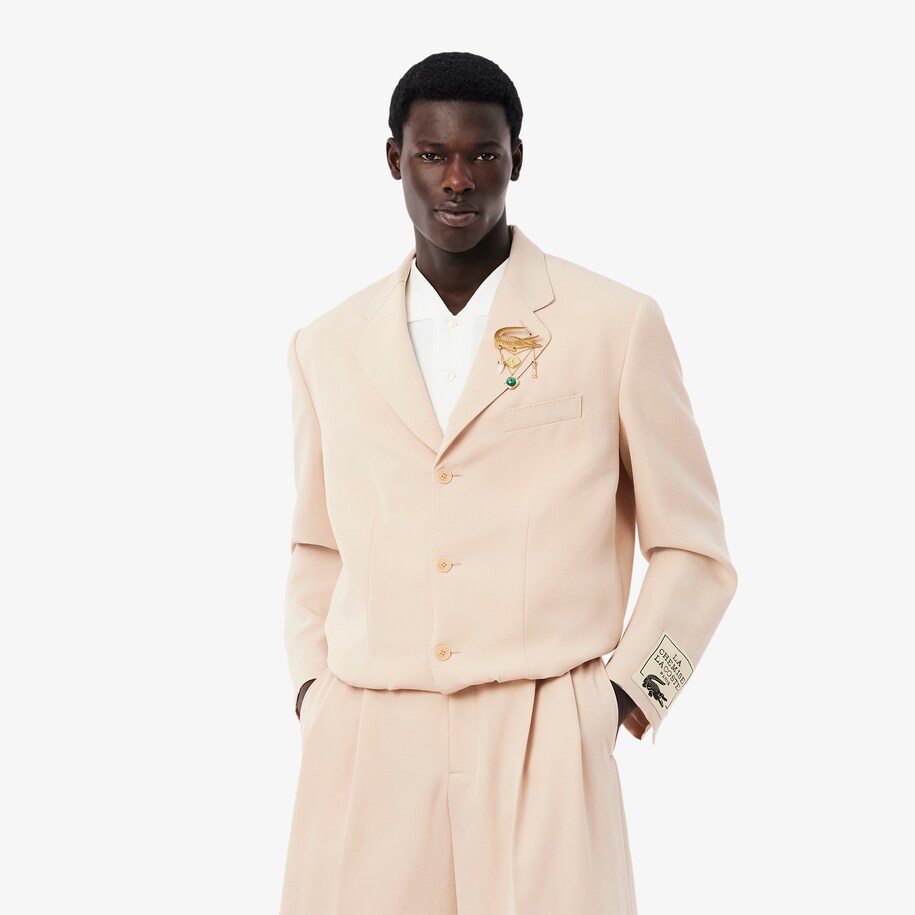 Runway Short Wool Twill Blazer image number 0