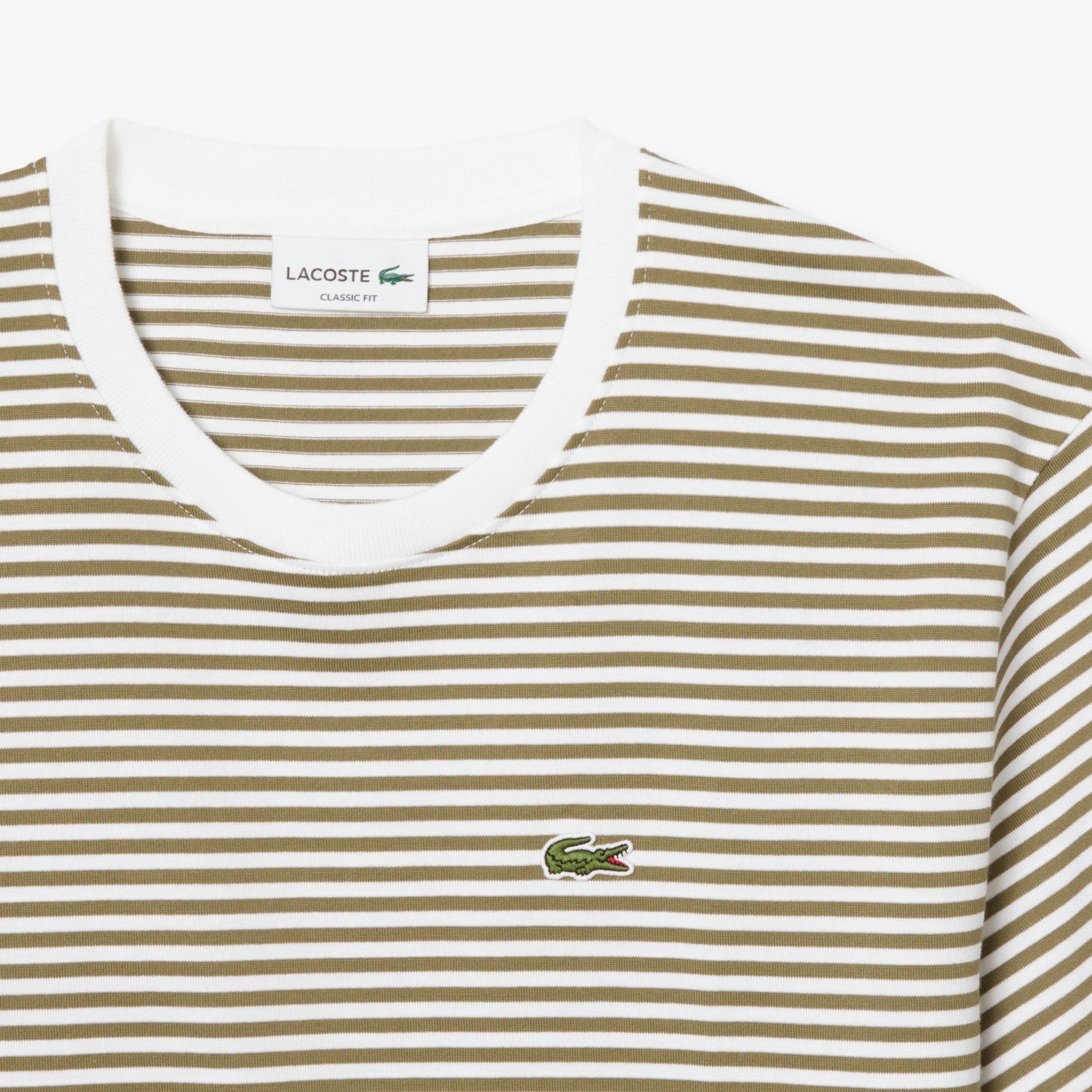 Striped Heavy Cotton T-shirt image number 4
