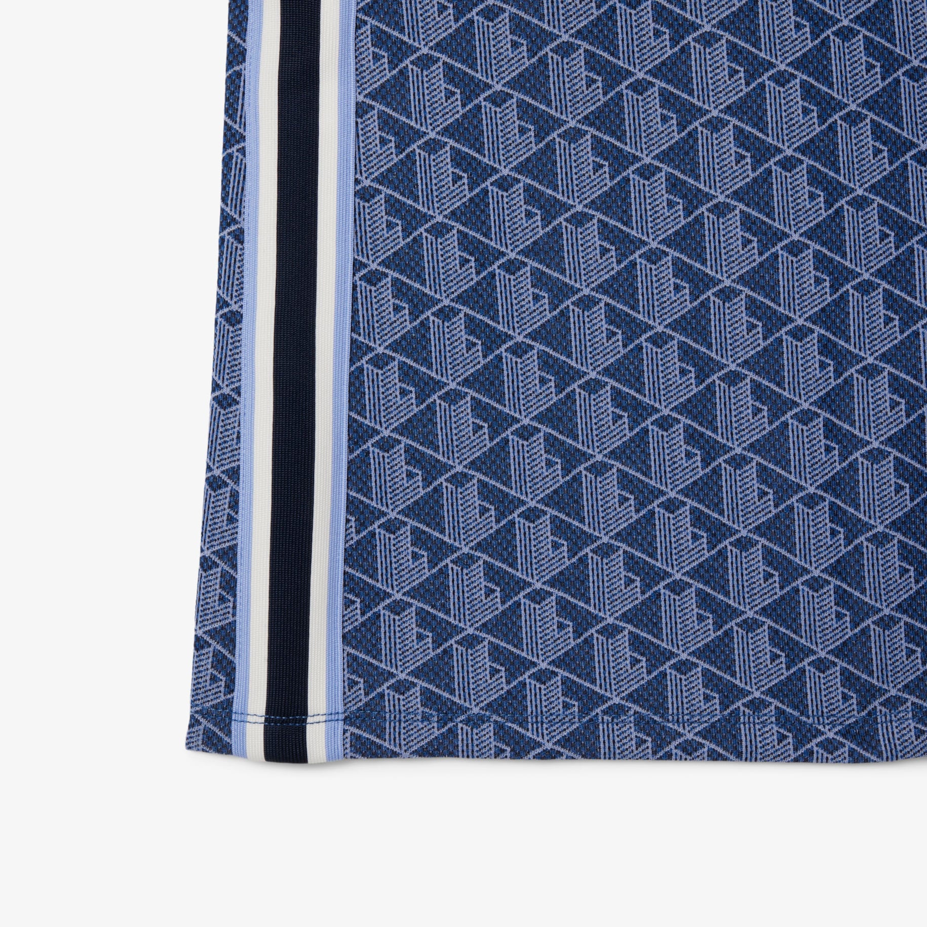 Slim Fit Monogram Polo Dress image number 5