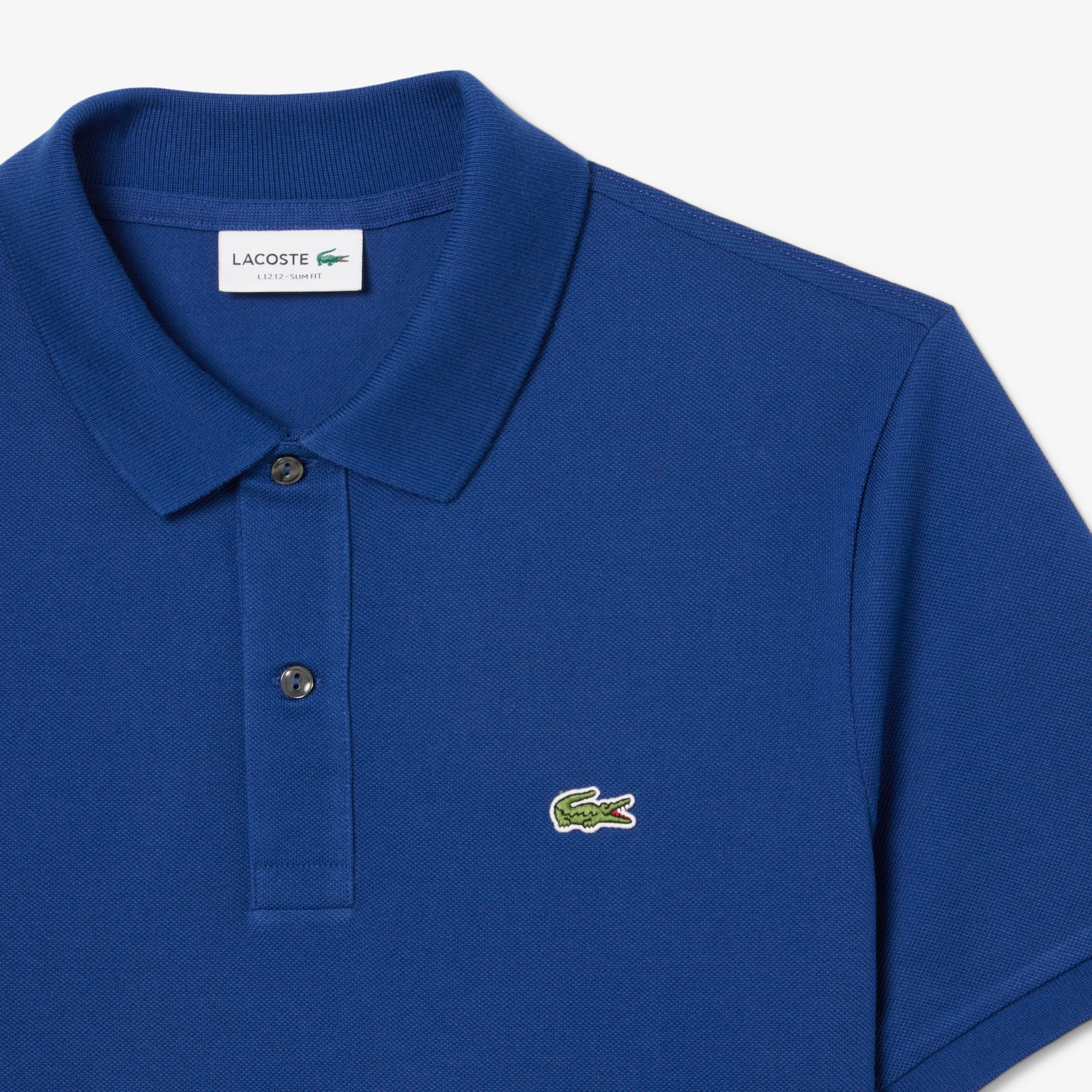Slim Fit L.12.12 Piqué Polo Shirt image number 4