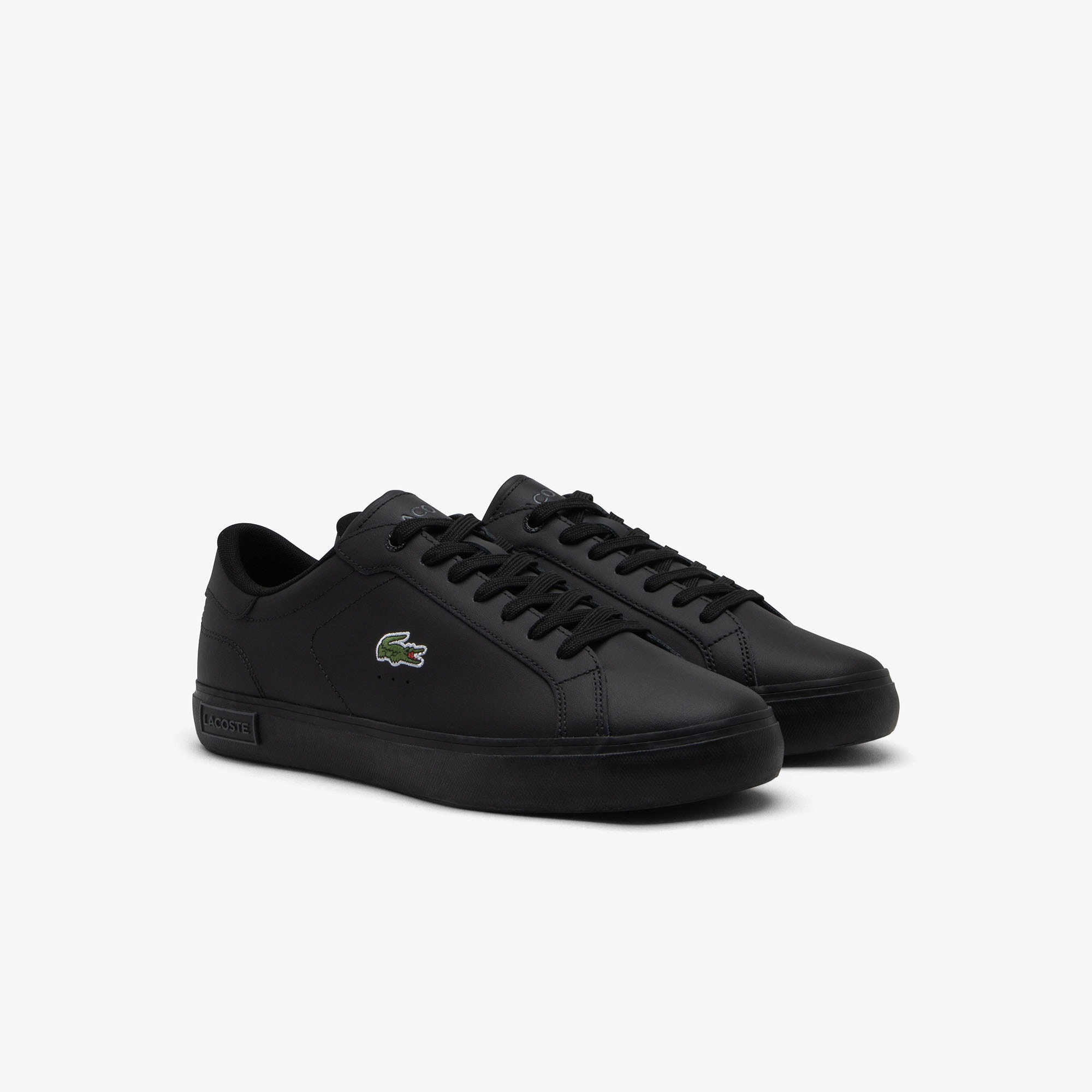 Men's Powercourt Leather Sneakers image number 1