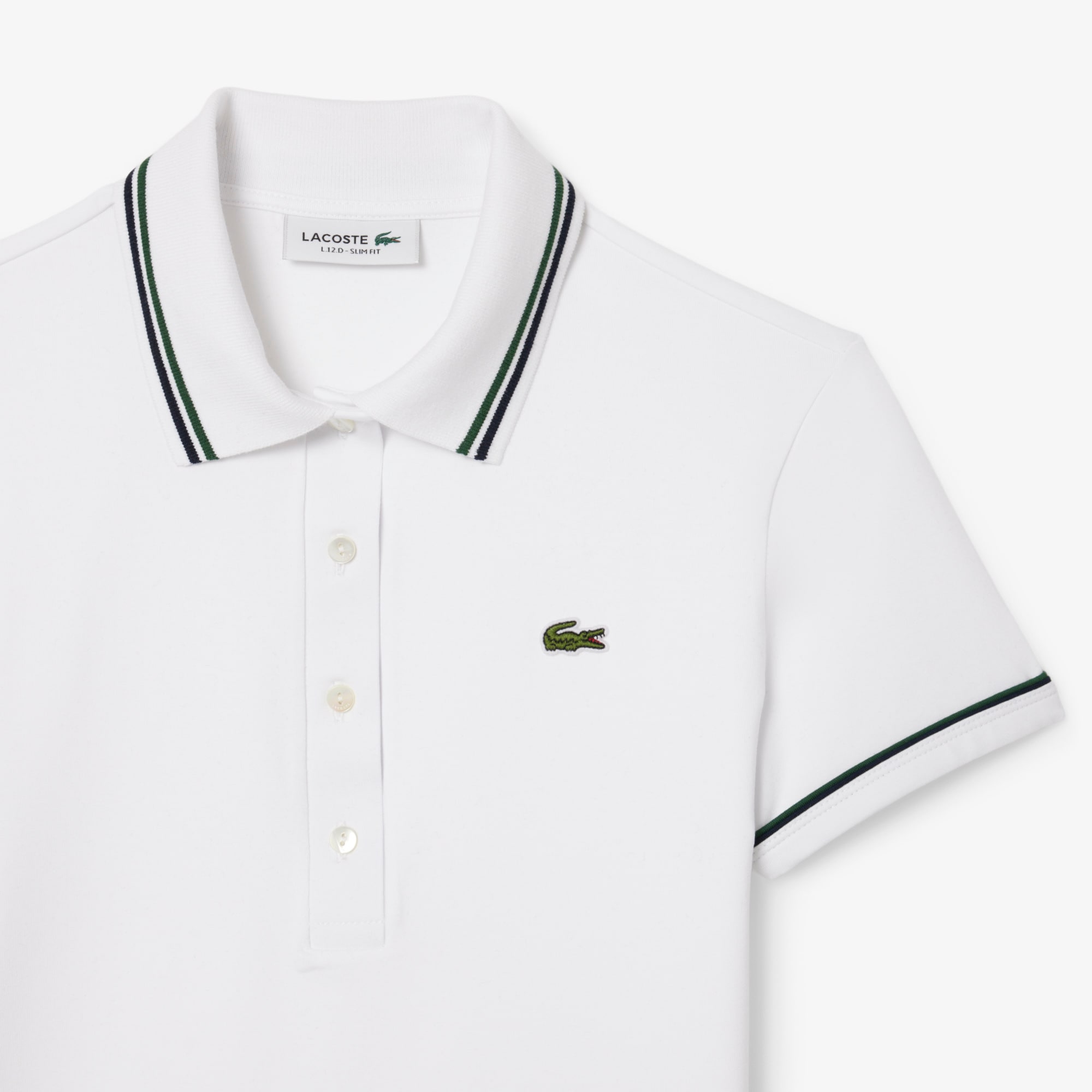 L.12.D Slim Fit Trim Detail Polo Shirt image number 1
