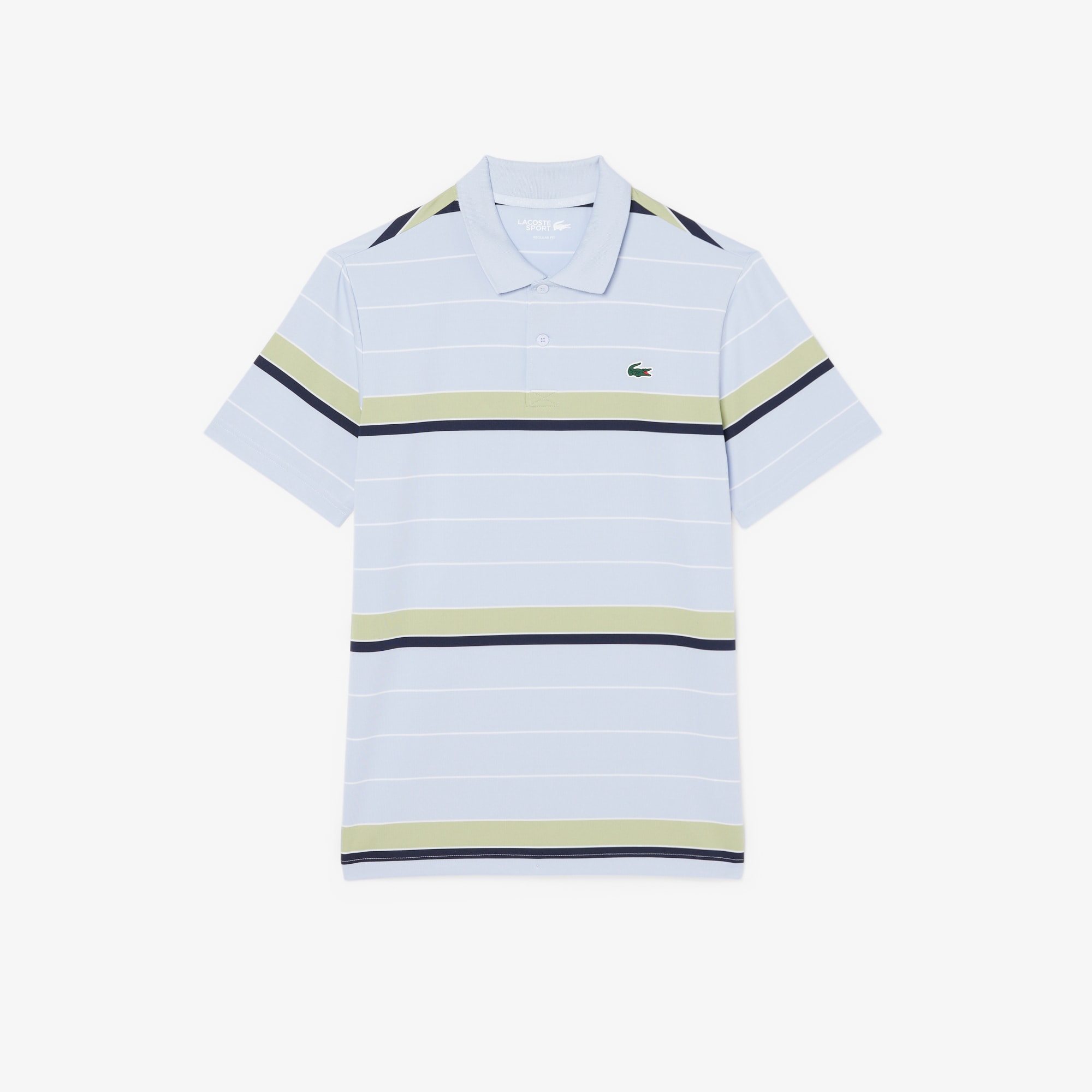 Regular Fit Ultra Dry Striped Golf Polo Shirt image number 3