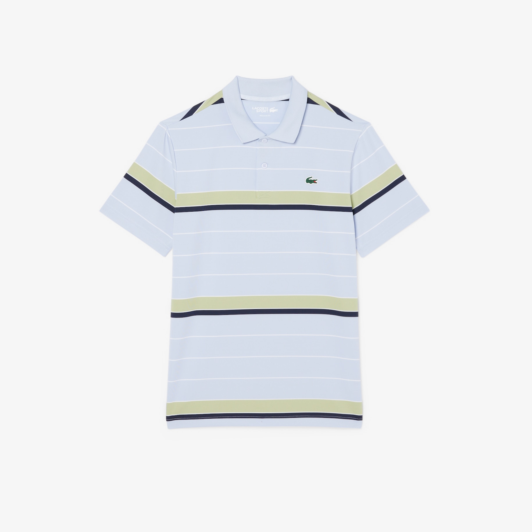 Regular Fit Ultra Dry Striped Golf Polo Shirt image number 3