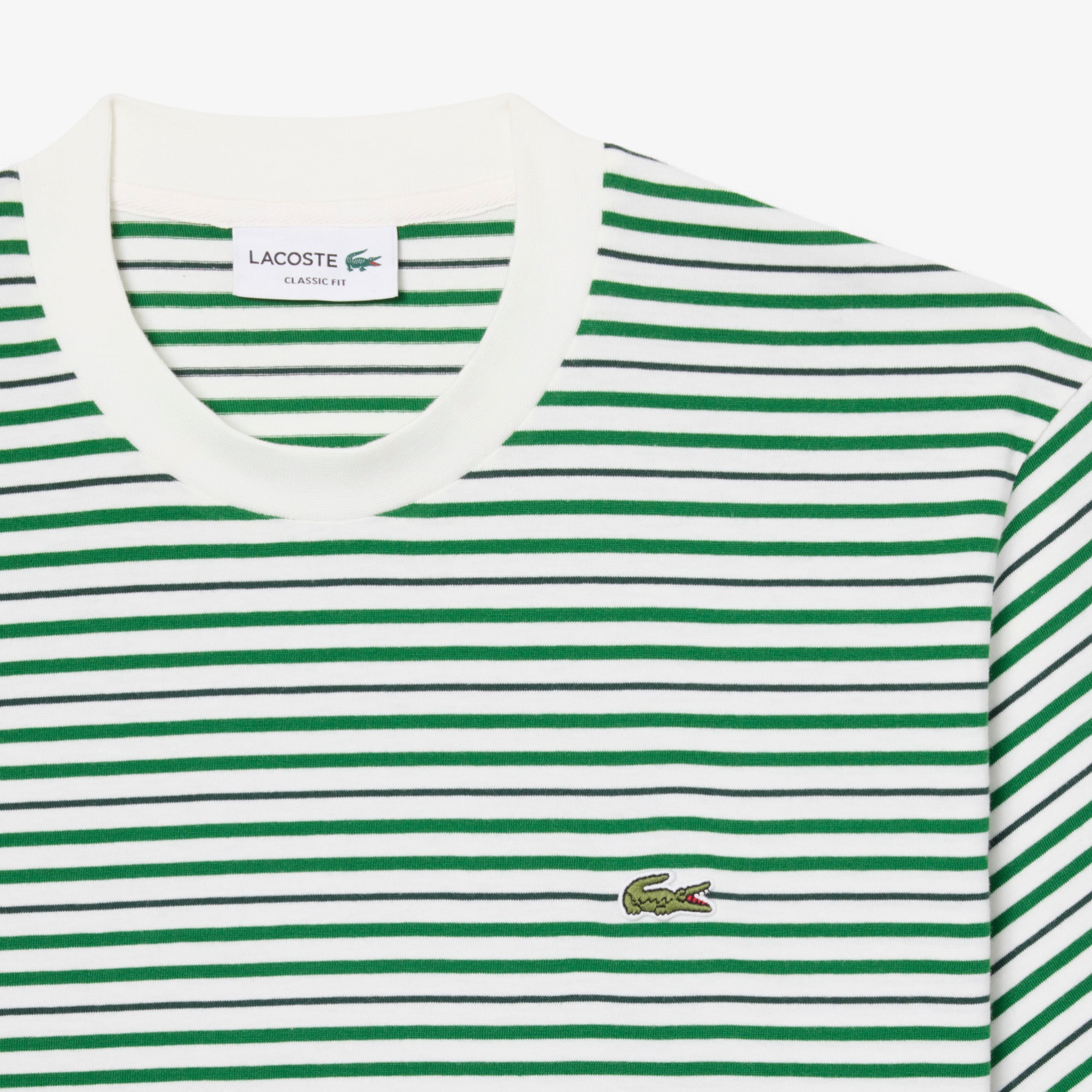 Striped Cotton T-shirt image number 4