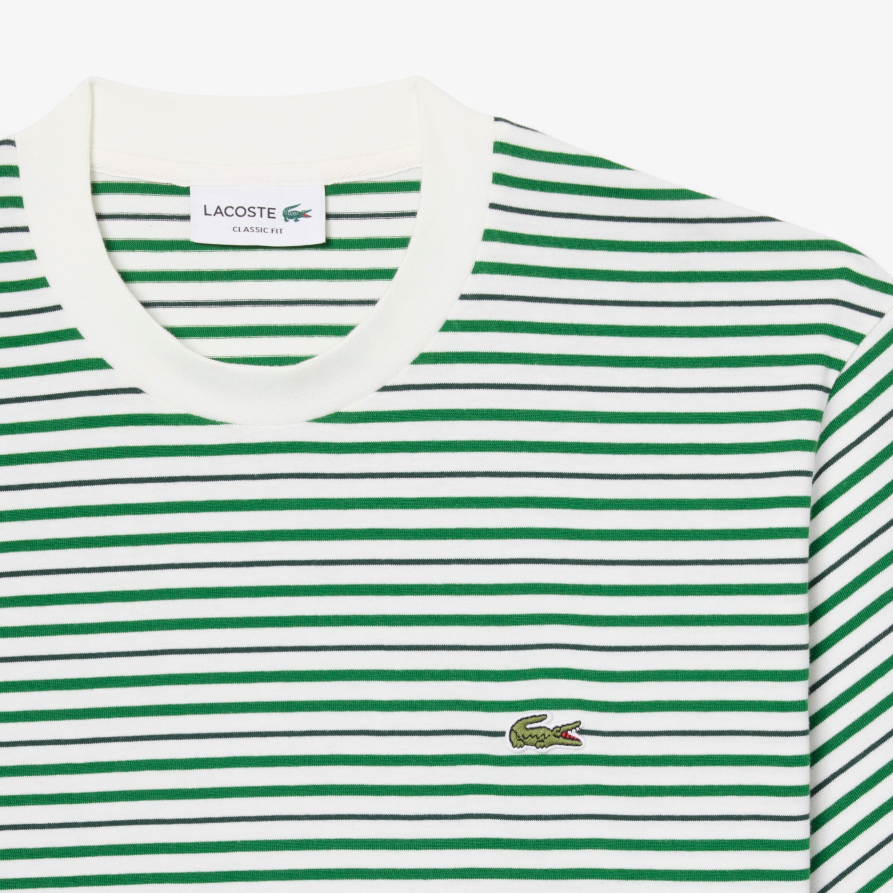 Striped Cotton T-shirt image number 4