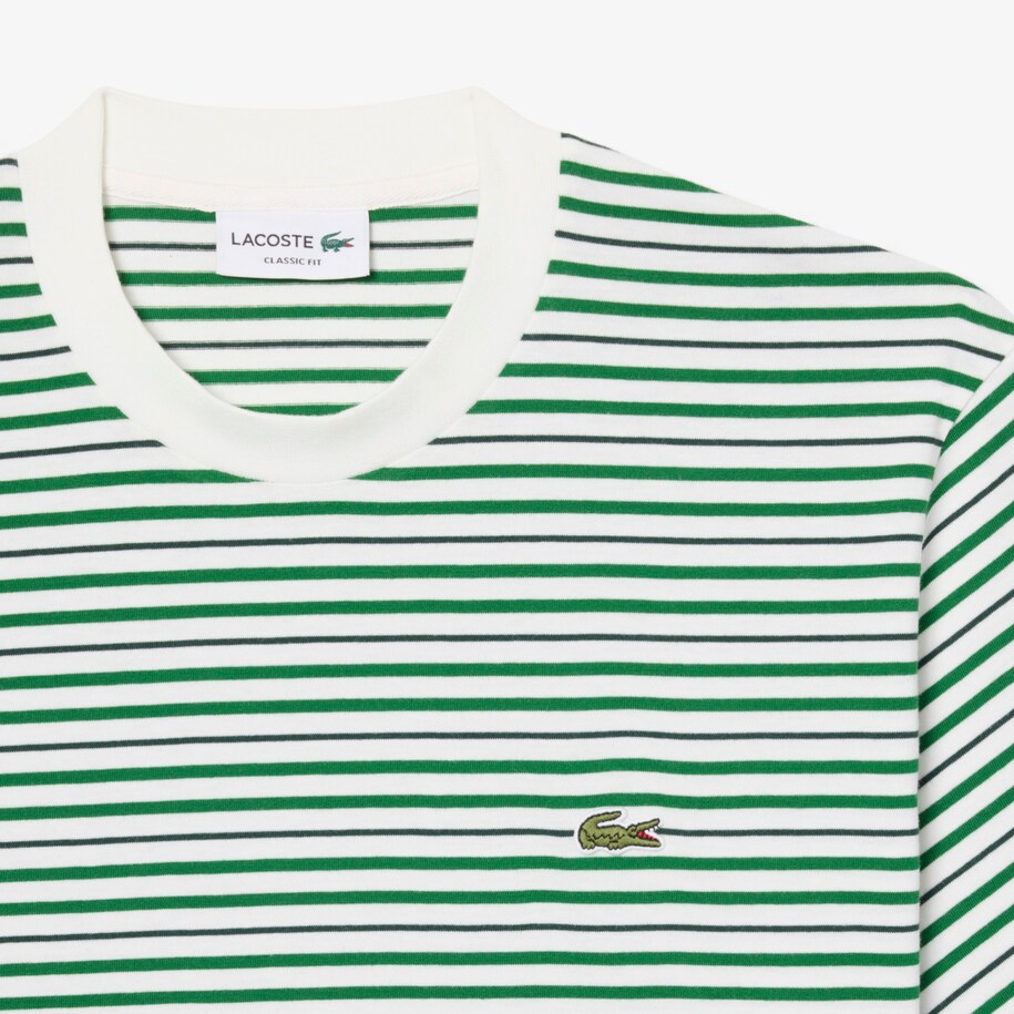 Striped Cotton T-shirt image number 4