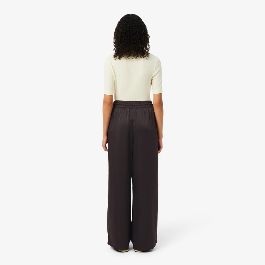 Oversized Elasticated Satin Pants image number 2