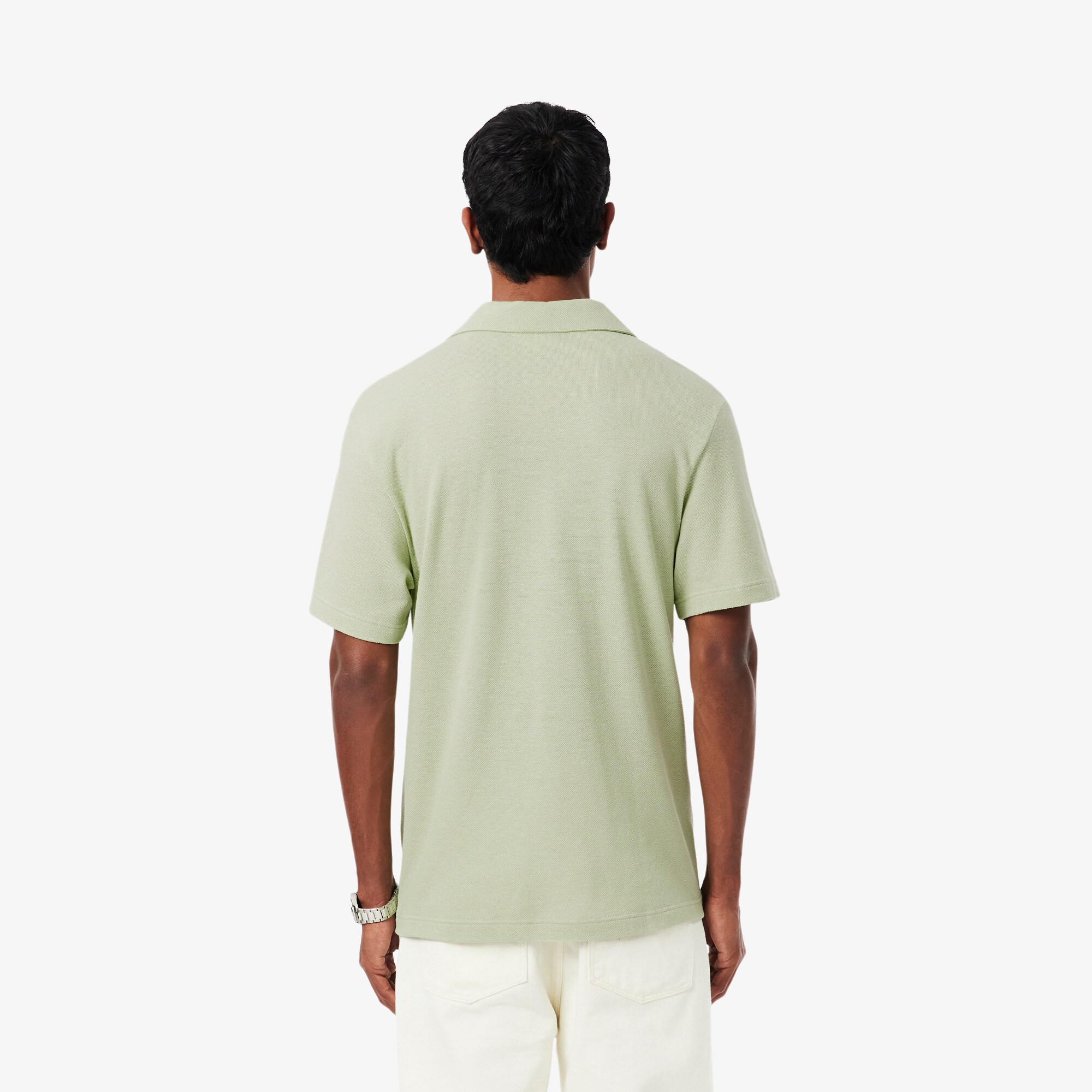 Classic Fit Cotton-Linen Polo Shirt image number 2