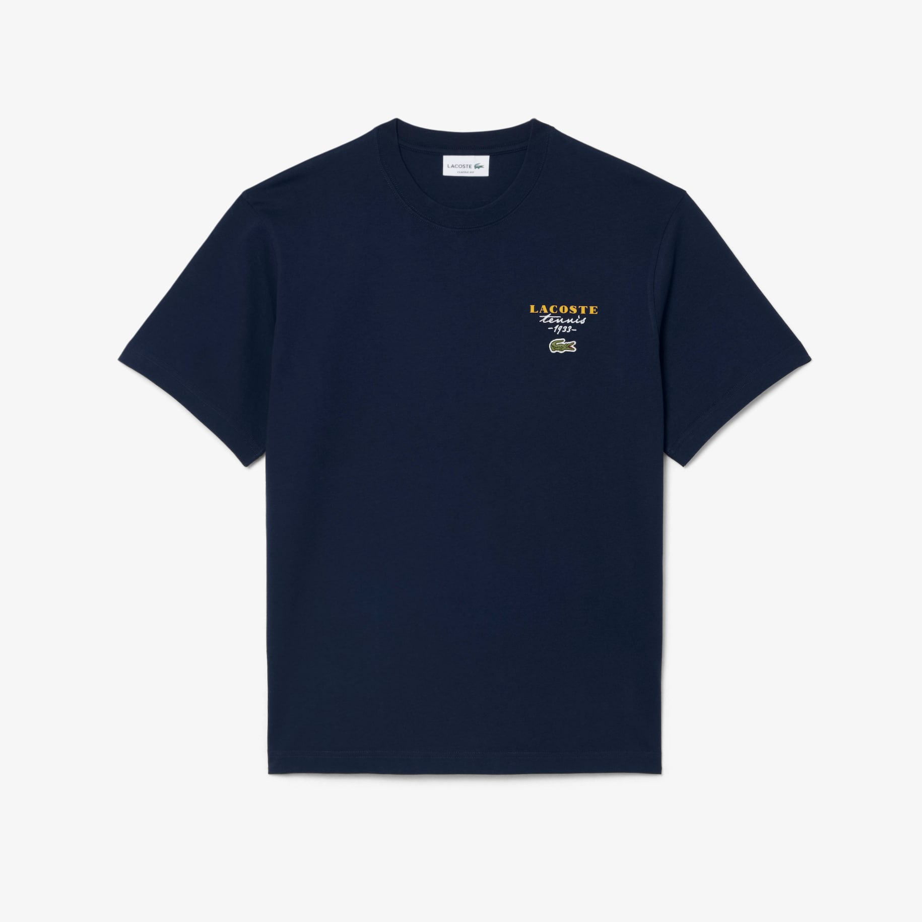 Embroidered Accent Tennis Print Jersey T-shirt image number 3