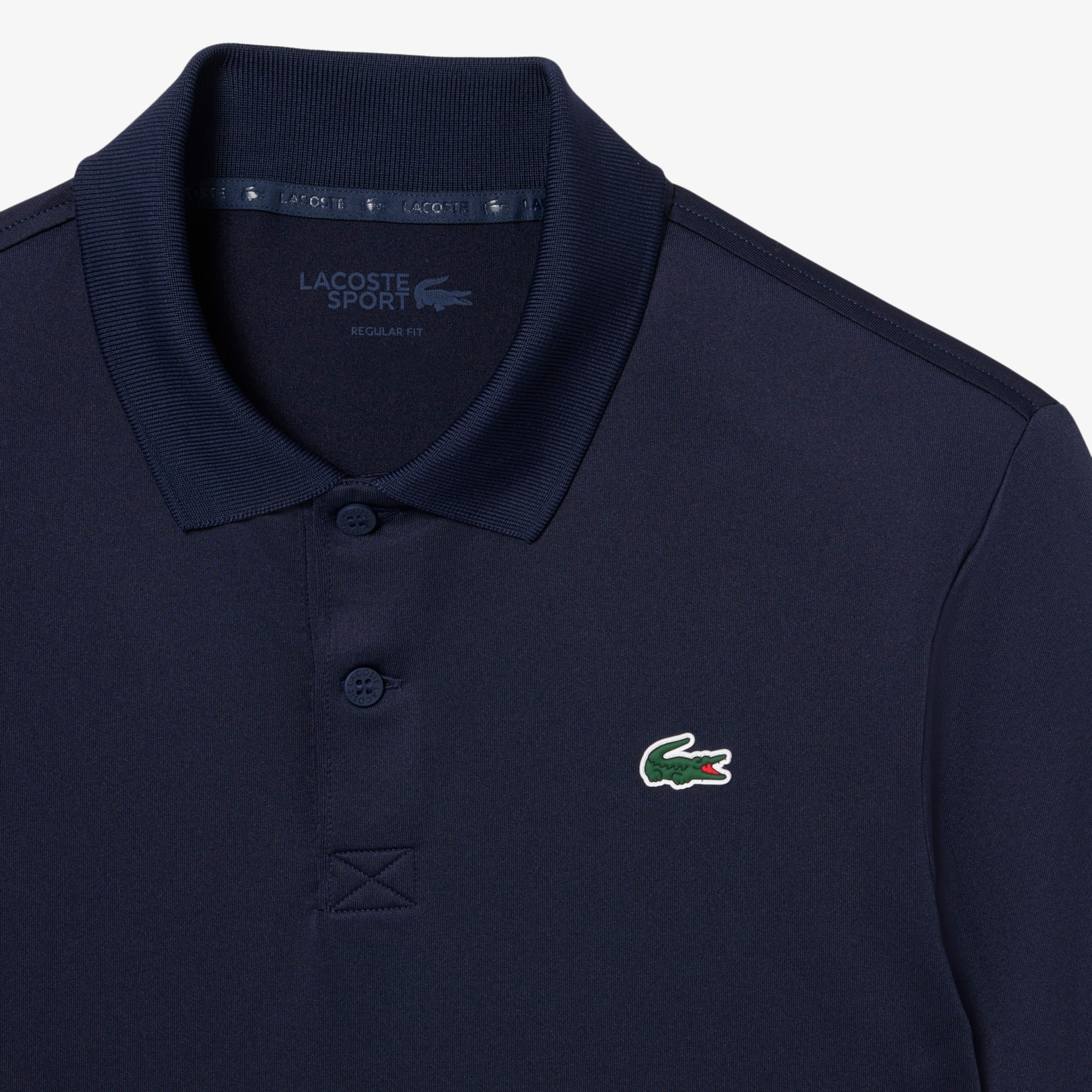 Regular Fit Ultra Dry Long Sleeved Golf Polo Shirt image number 4