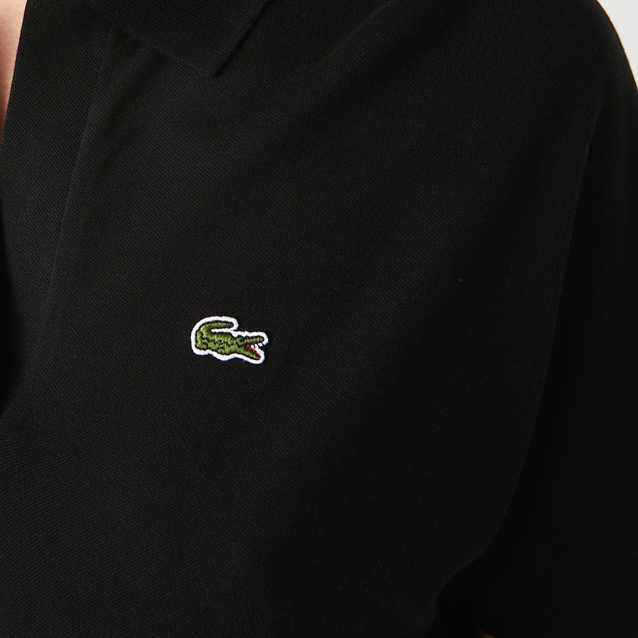Women's Lacoste Flowy Piqu&eacute; Polo Shirt image number 3