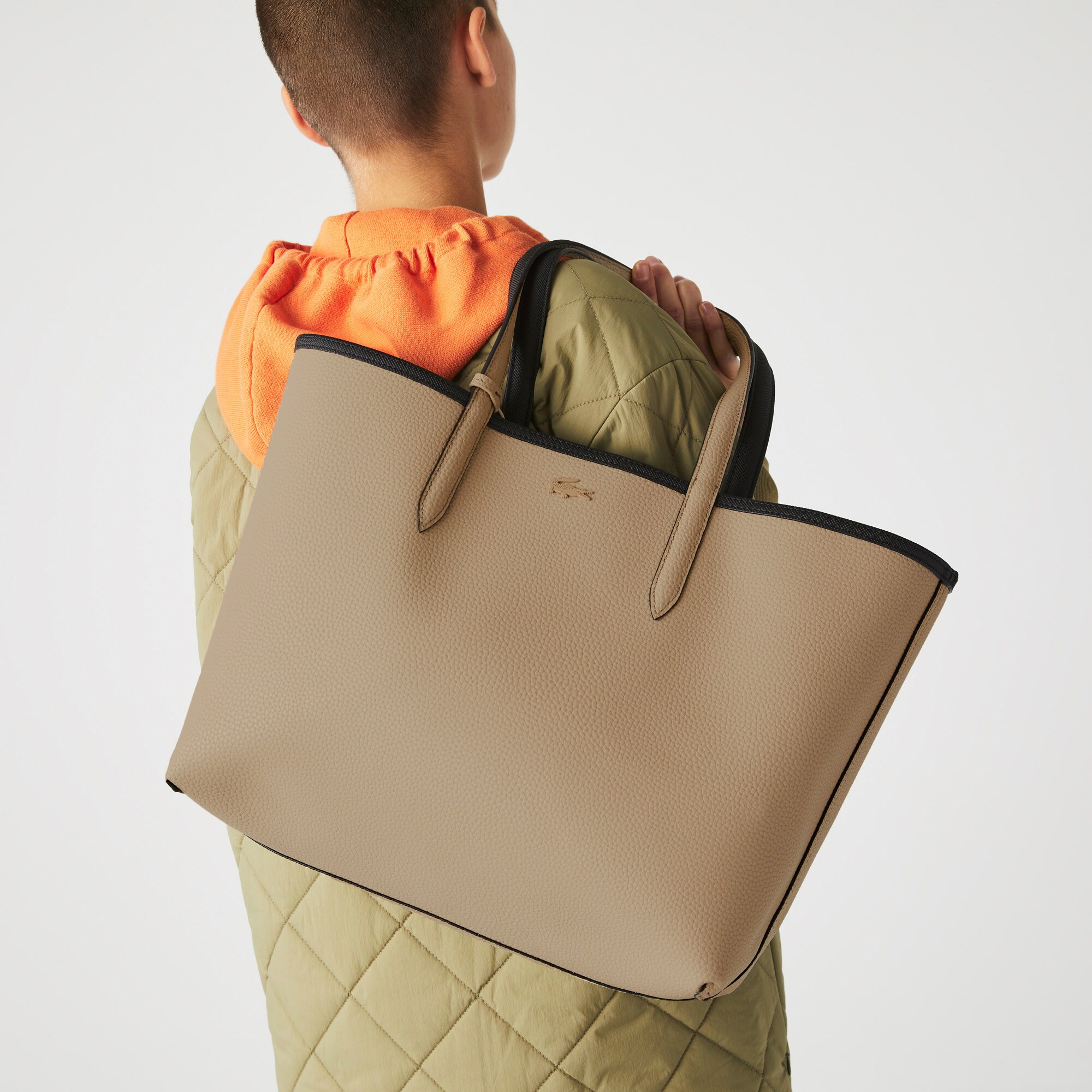 Lacoste reversible tote bag clearance
