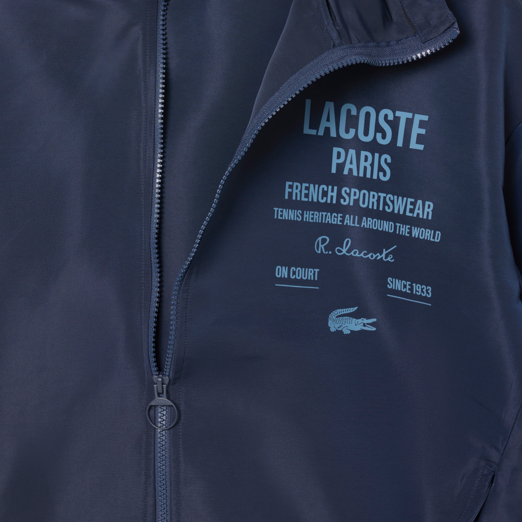 Short Oversized Hooded Jacket image number 1