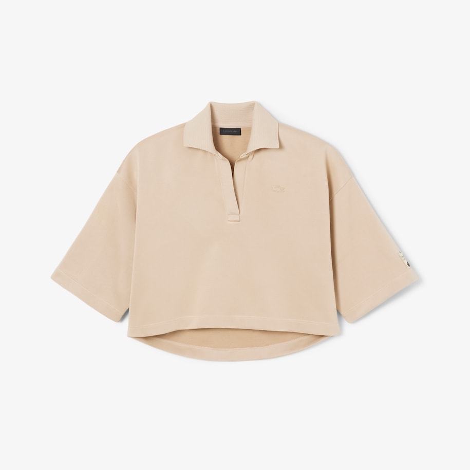 Runway Boxy Polo Collar Sweatshirt image number 3