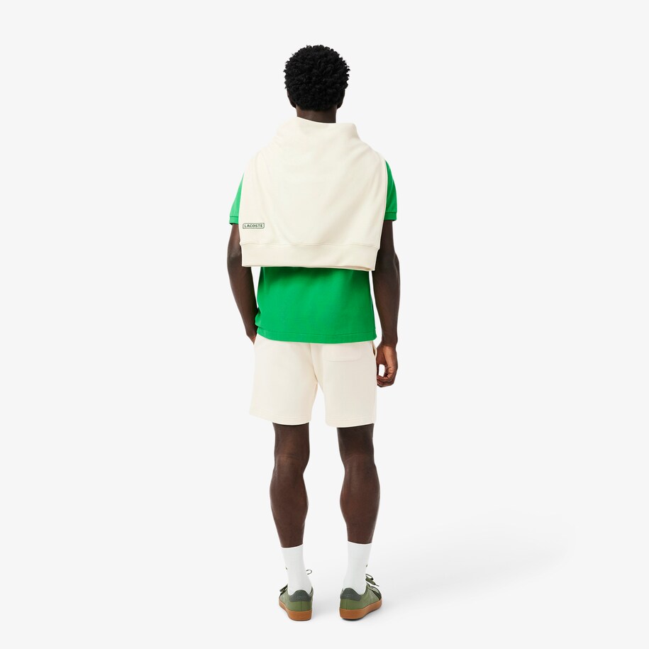 Regular Fit 3D Print Fleece Shorts image number 2