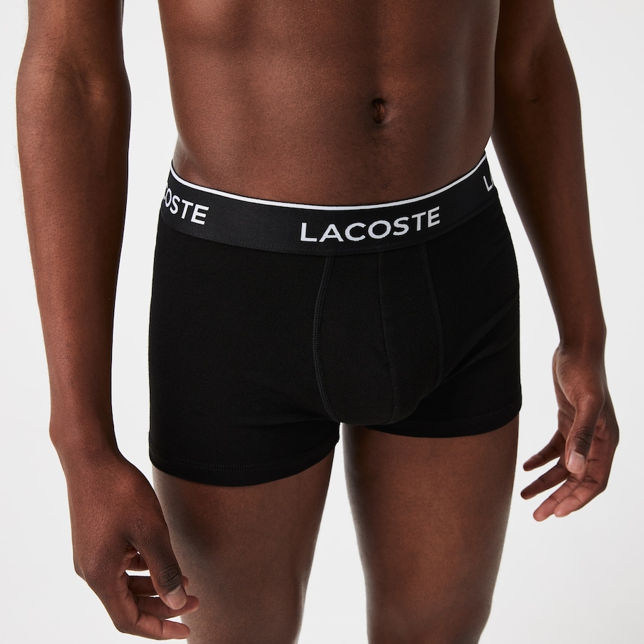 Pack Of 3 Casual Black Trunks image number 3
