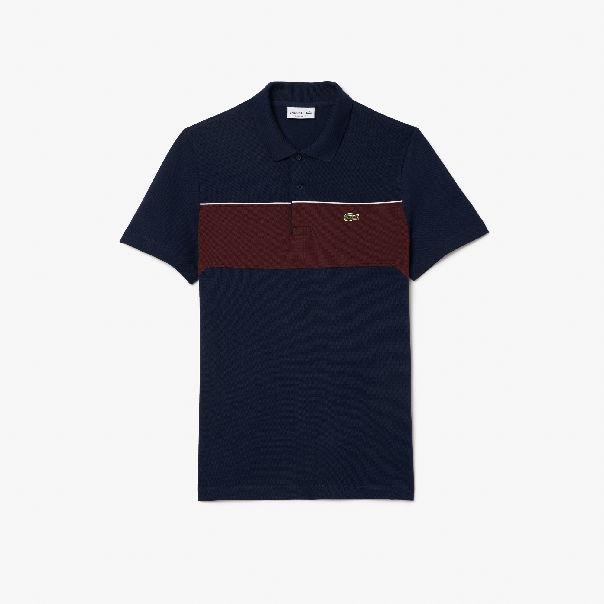 Original L.12.12 Color-Block Polo Shirt image number 3
