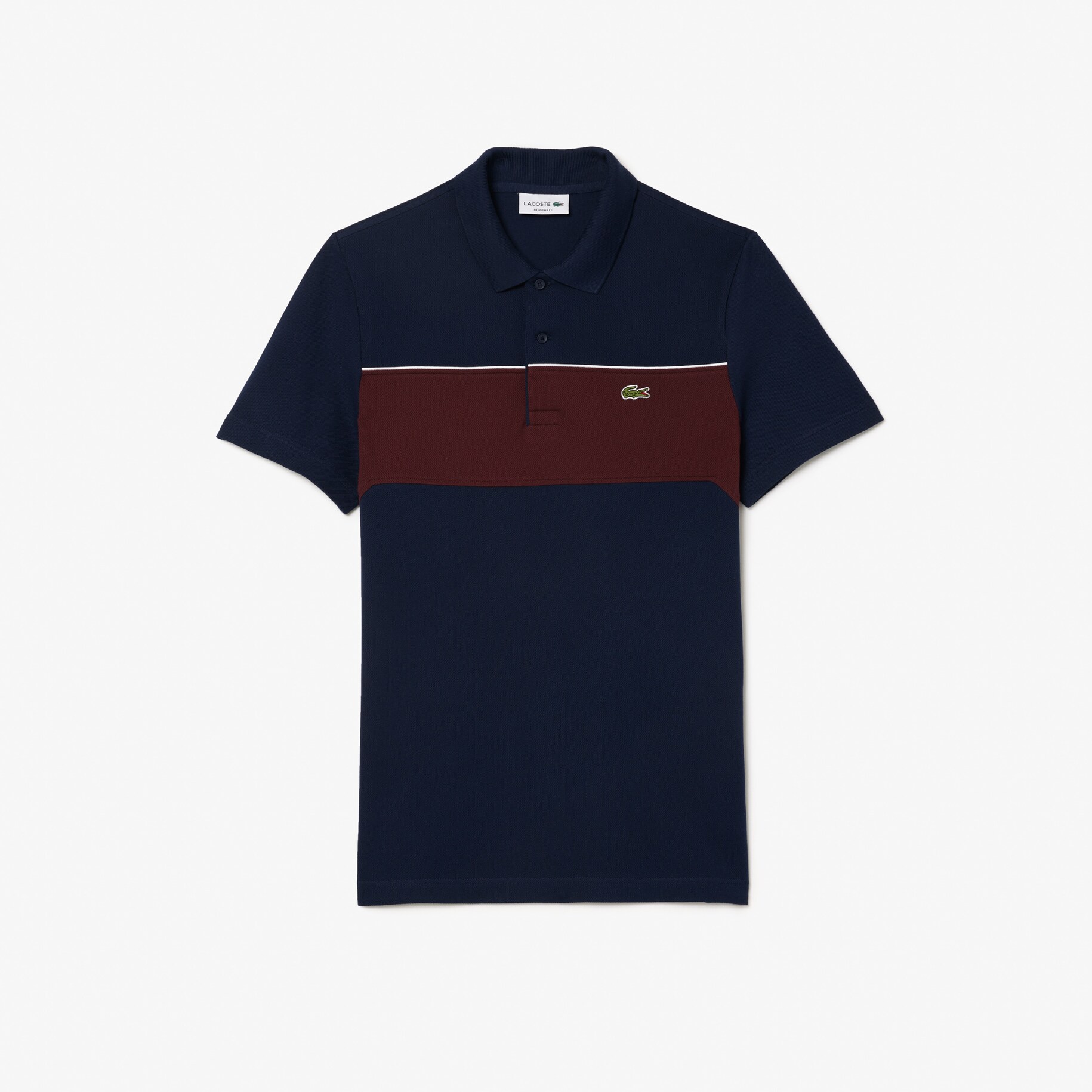 Original L.12.12 Color-Block Polo Shirt image number 3