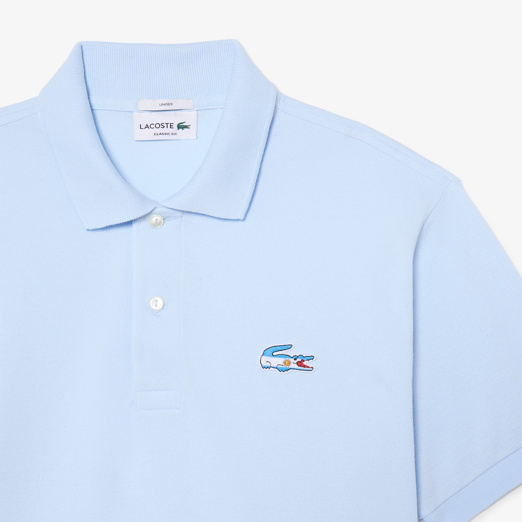 Argentina Edition Classic Fit L.12.12 Original Polo Shirt image number 4