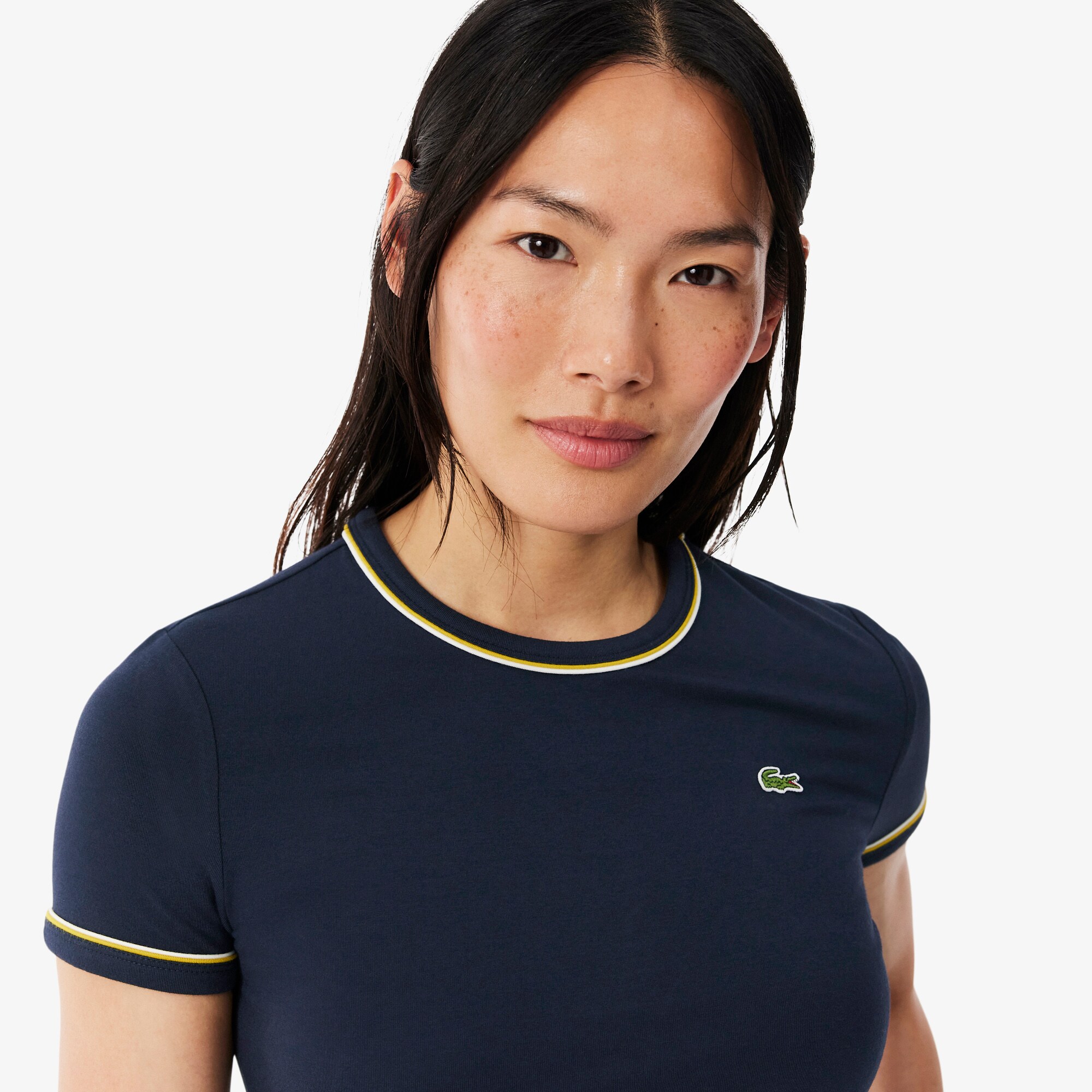 Contrast Trim Jersey T-shirt image number 1