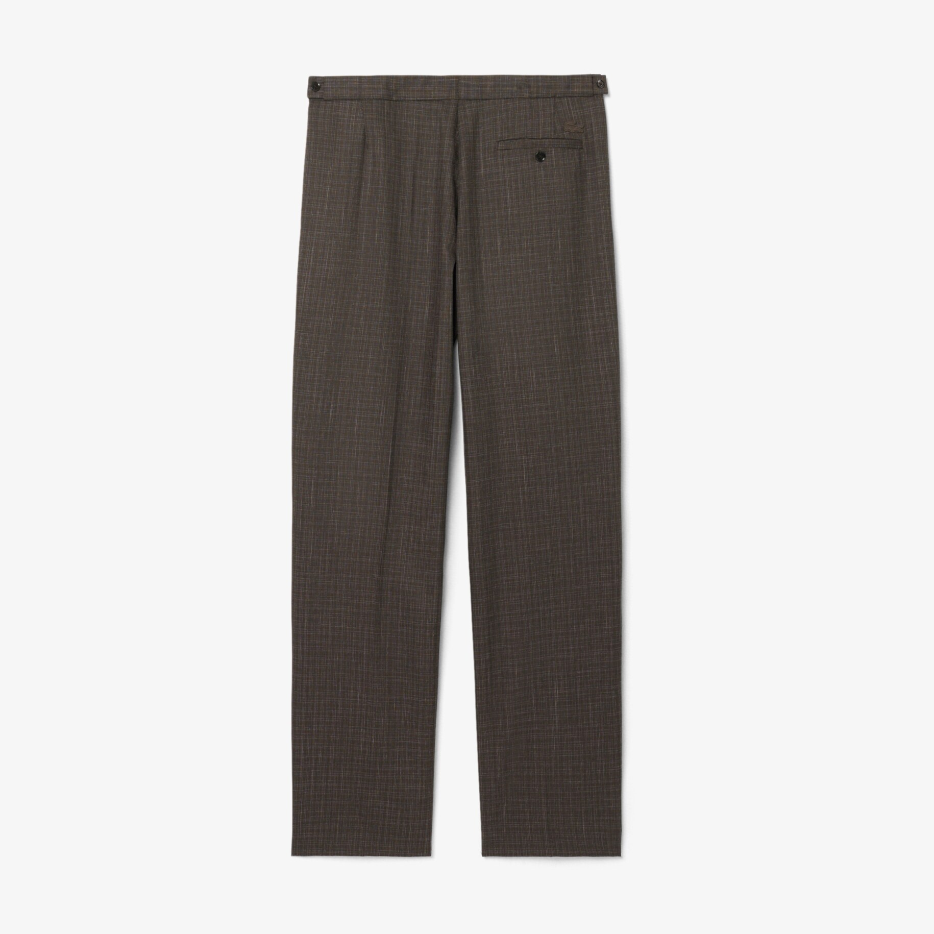 Runway Straight Fit Tailored Wool Pants image number 4