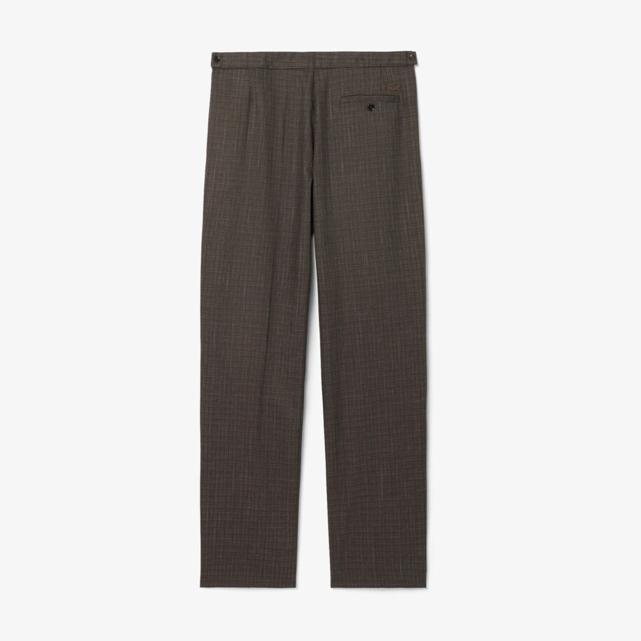 Runway Straight Fit Tailored Wool Pants image number 4