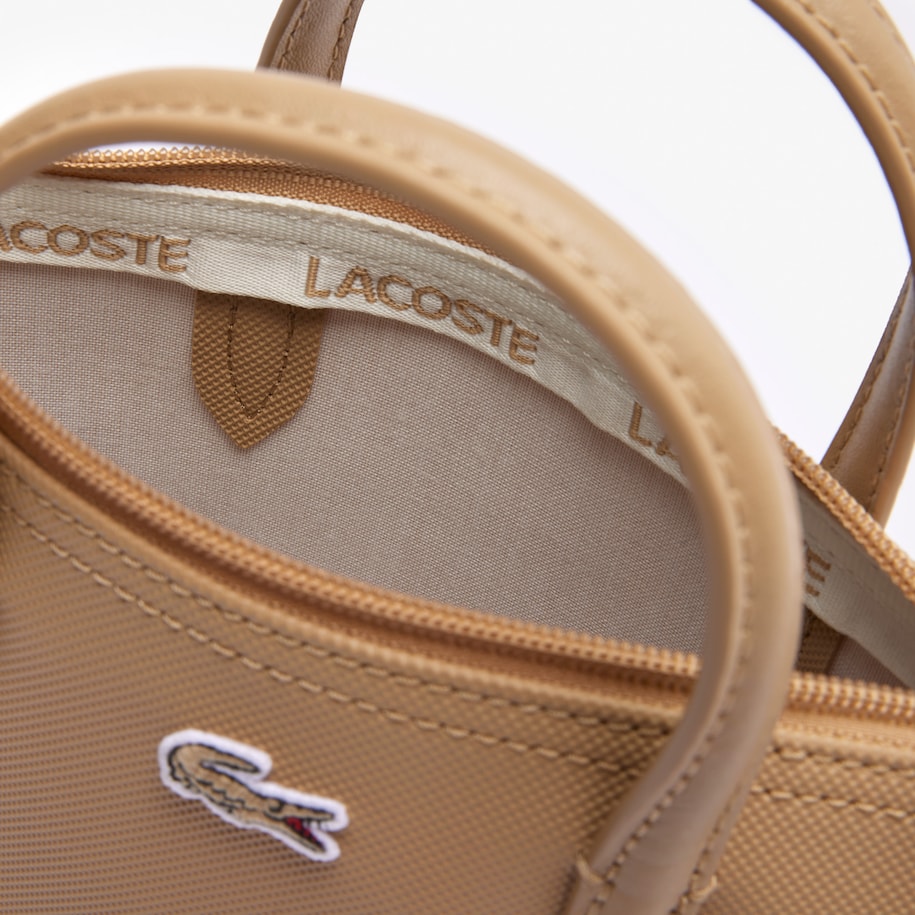 Women's L.12.12 Concept Petit Piqu&eacute; Coated Canvas Mini Zip Tote Bag image number 3