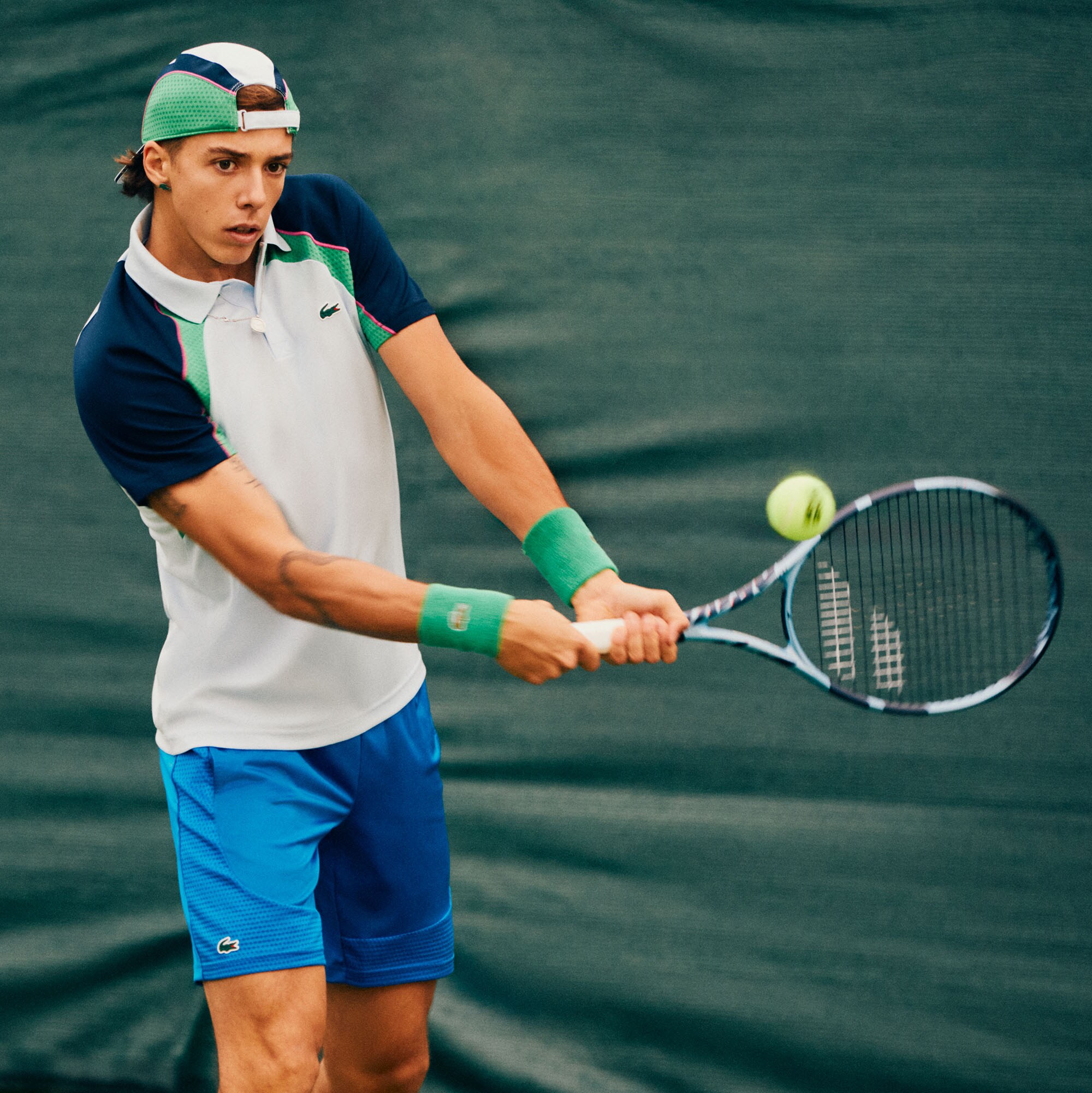 Ultra Dry Colour-Block Tennis Polo Shirt image number 6