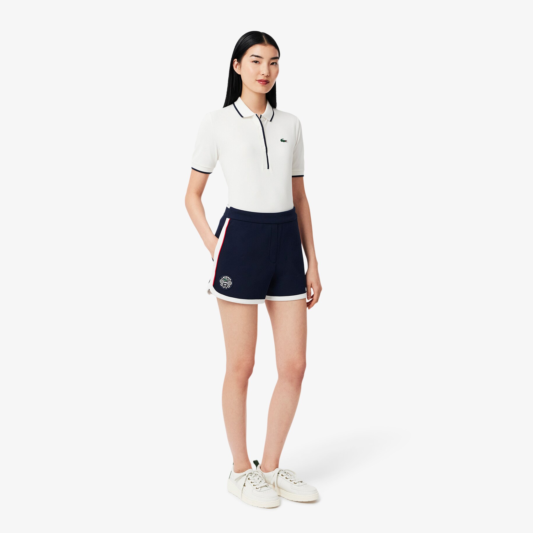 Tennis Heritage Stretch Piqu&eacute; Shorts image number 0
