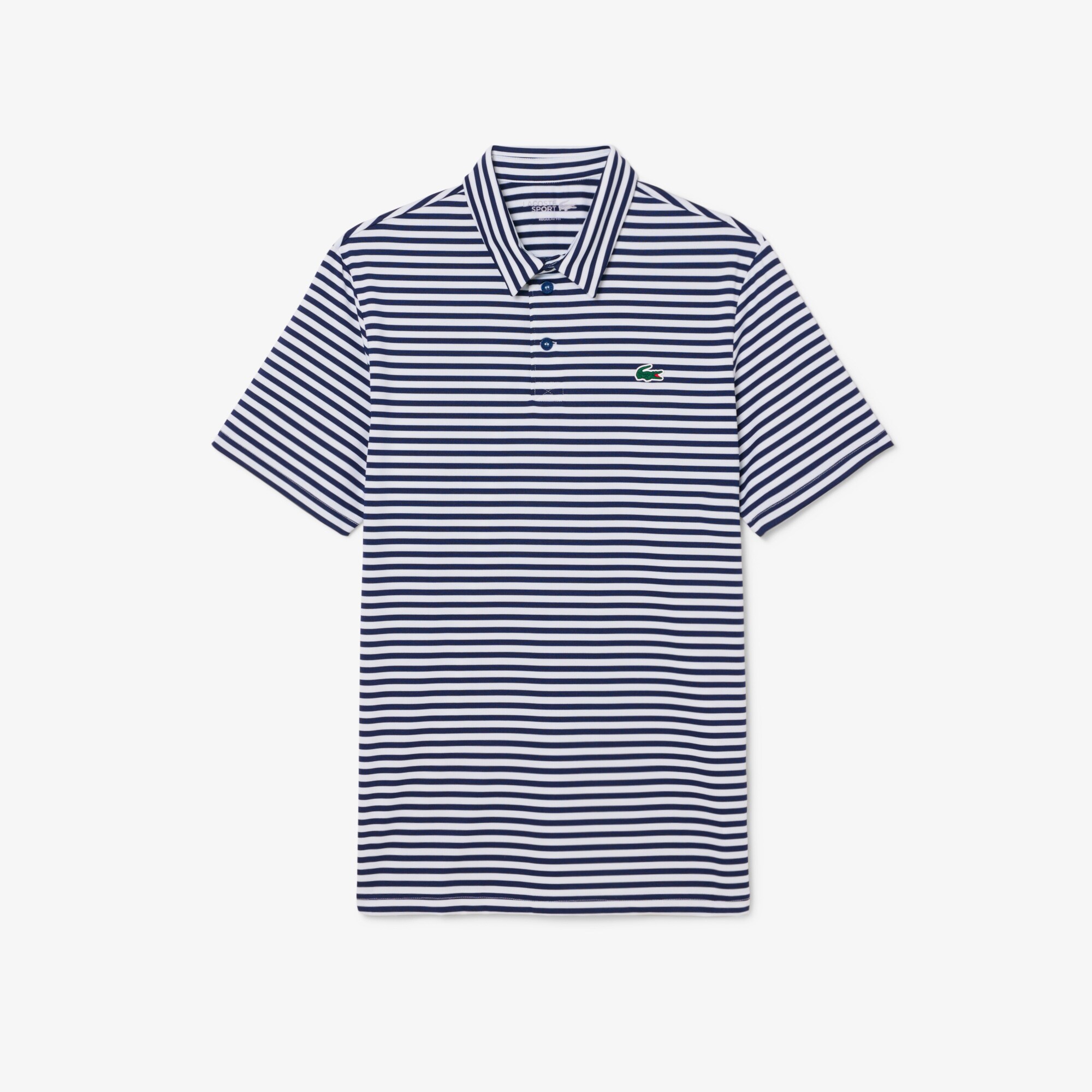 Regular Fit Ultra Dry Striped Golf Polo Shirt image number 3