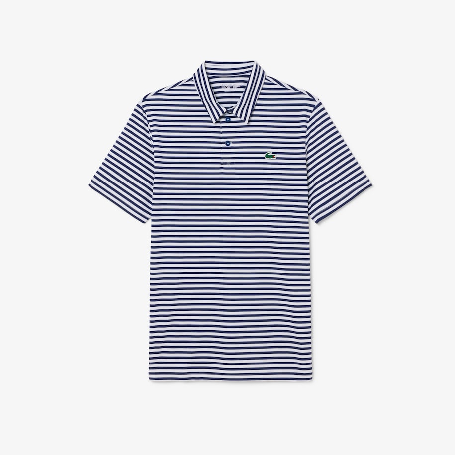 Regular Fit Ultra Dry Striped Golf Polo Shirt image number 3