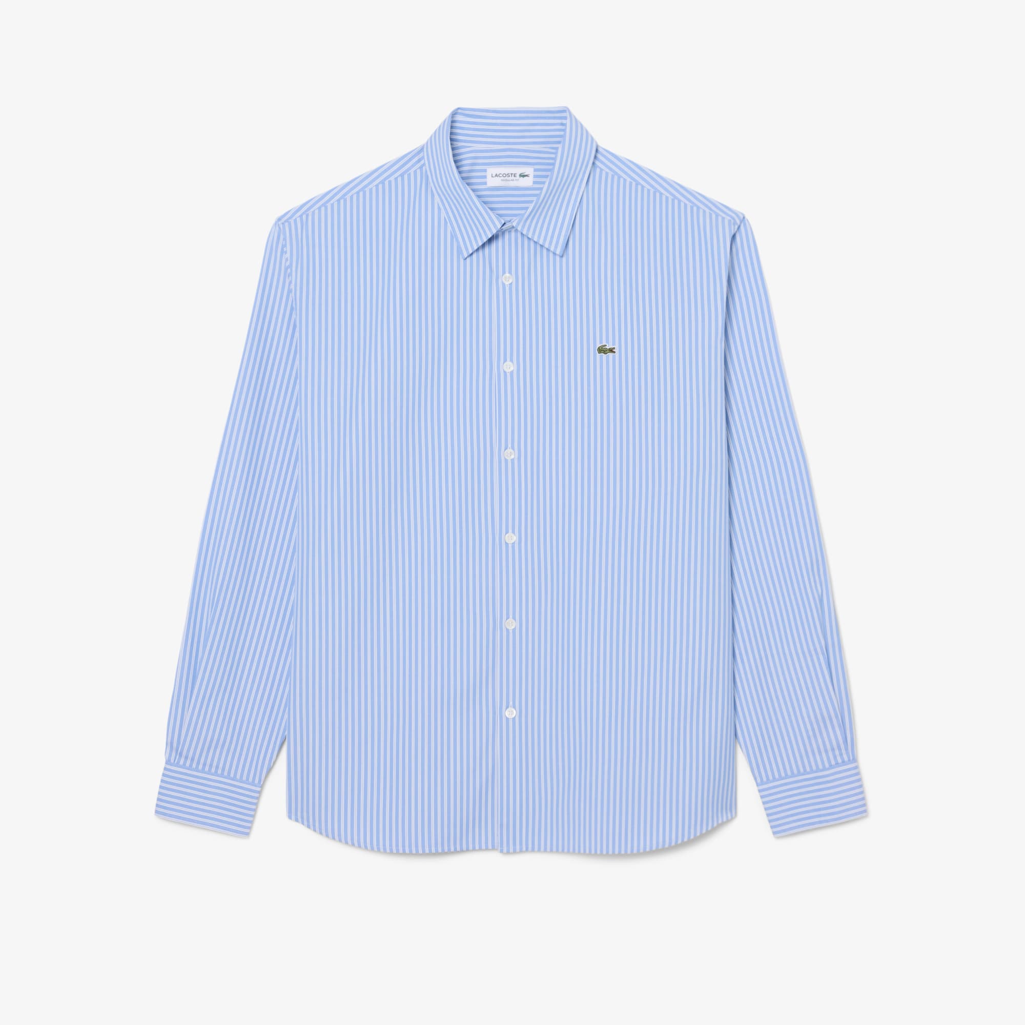 Regular Fit Striped Pinpoint Shirt image number 3