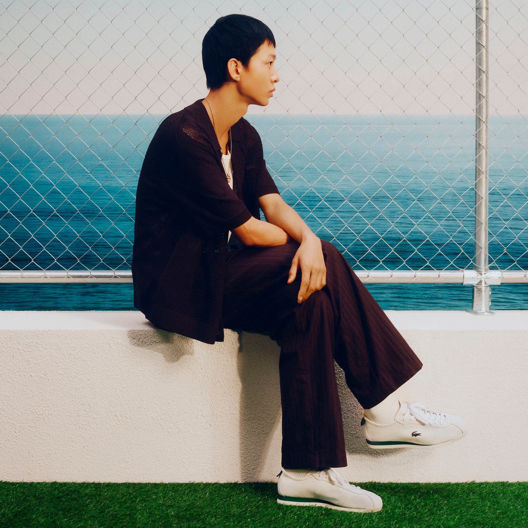 Men&rsquo;s Club-Low Leather Sneakers image number 6