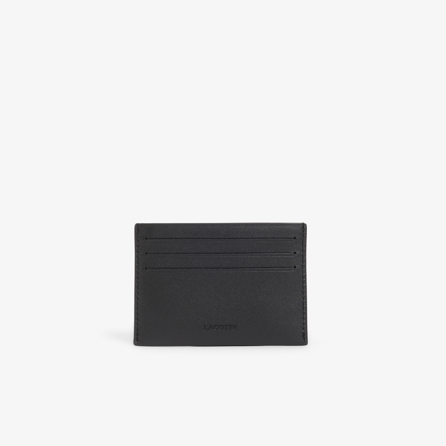 Unisex Fitzgerald credit card holder in leather image number 1