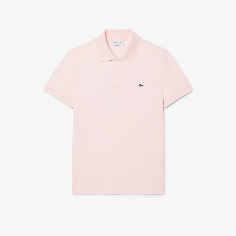 Slim Fit Stretch Piqué Polo Shirt image number 0