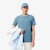Regular Fit Jacquard Neck Stretch T-Shirt image number 0