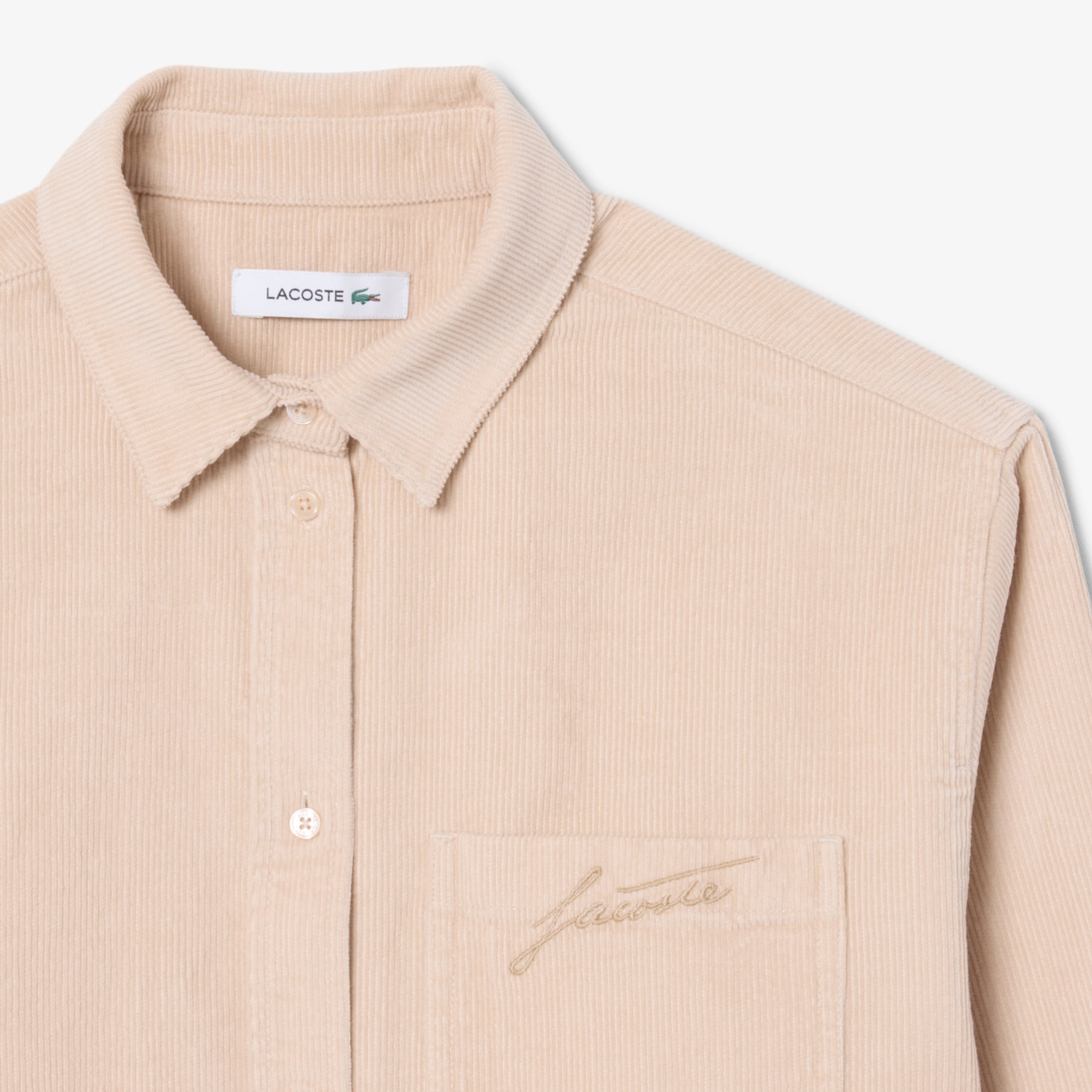 Oversized Corduroy Overshirt image number 4