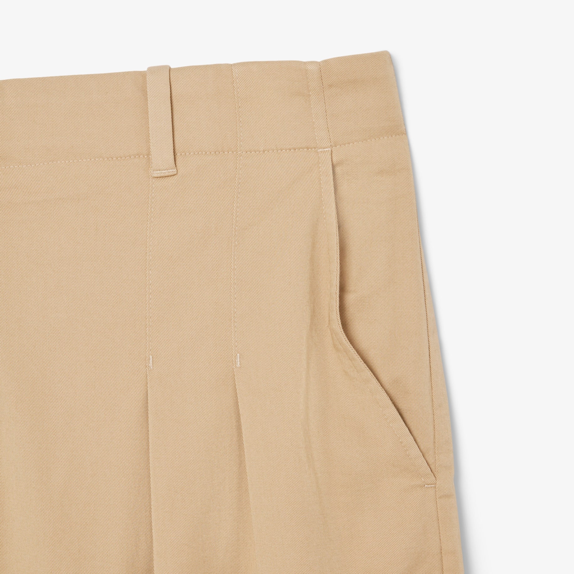 Flared Leg Stretch Gabardine Pants image number 4